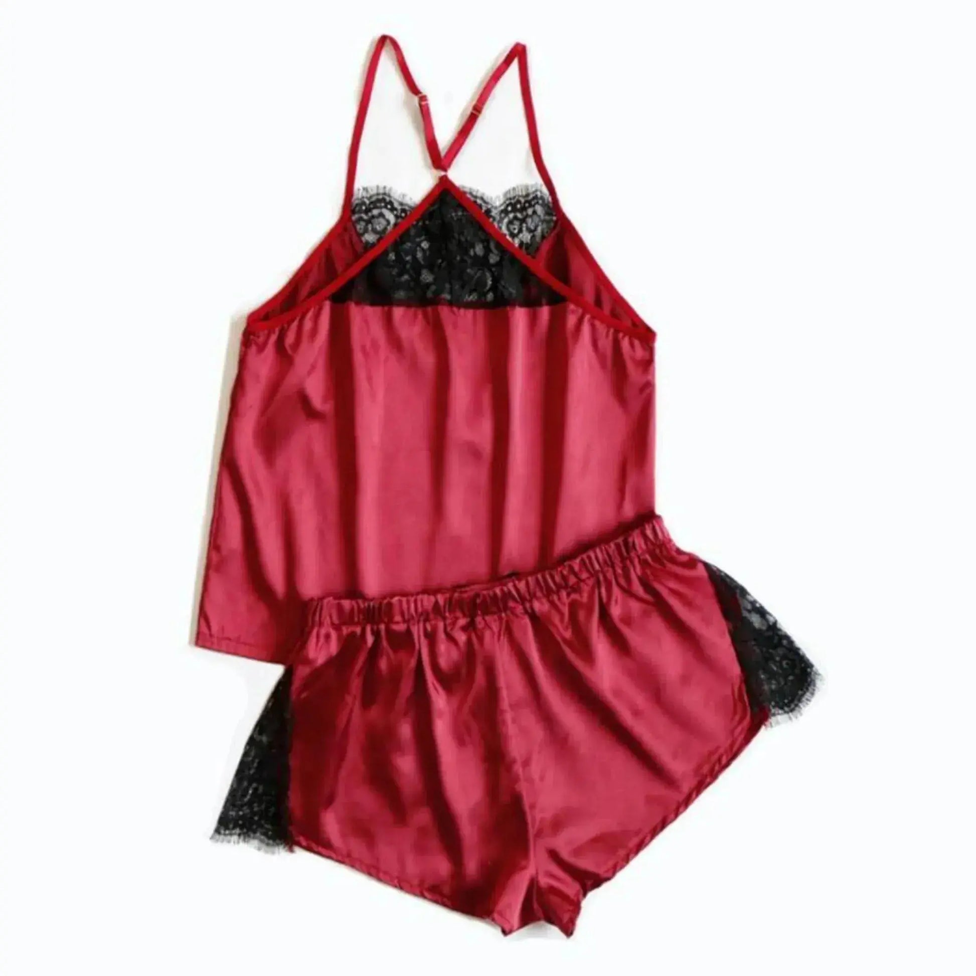 Oakley Lace Silk Nightwear Set La Belle Fantastique