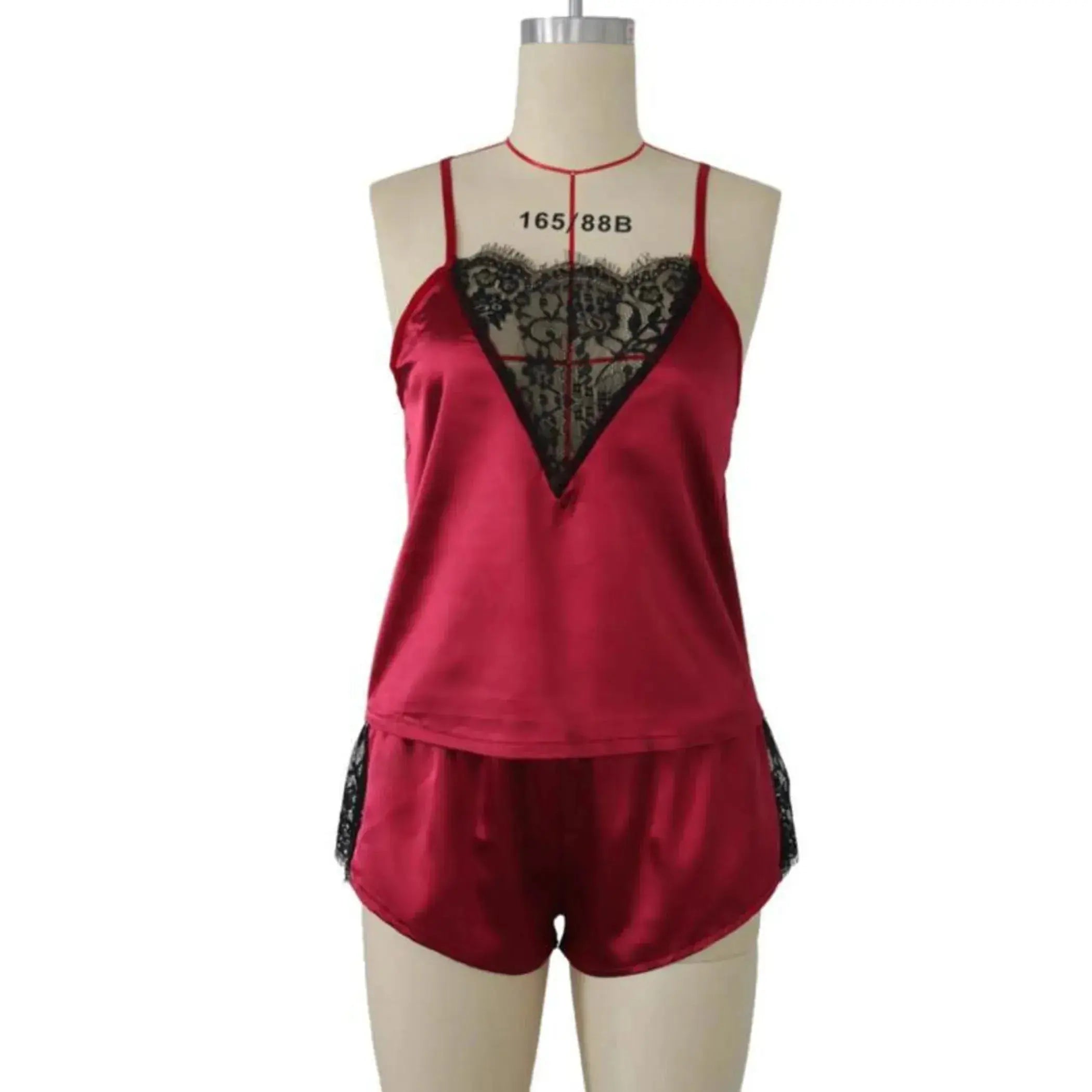 Oakley Lace Silk Nightwear Set La Belle Fantastique