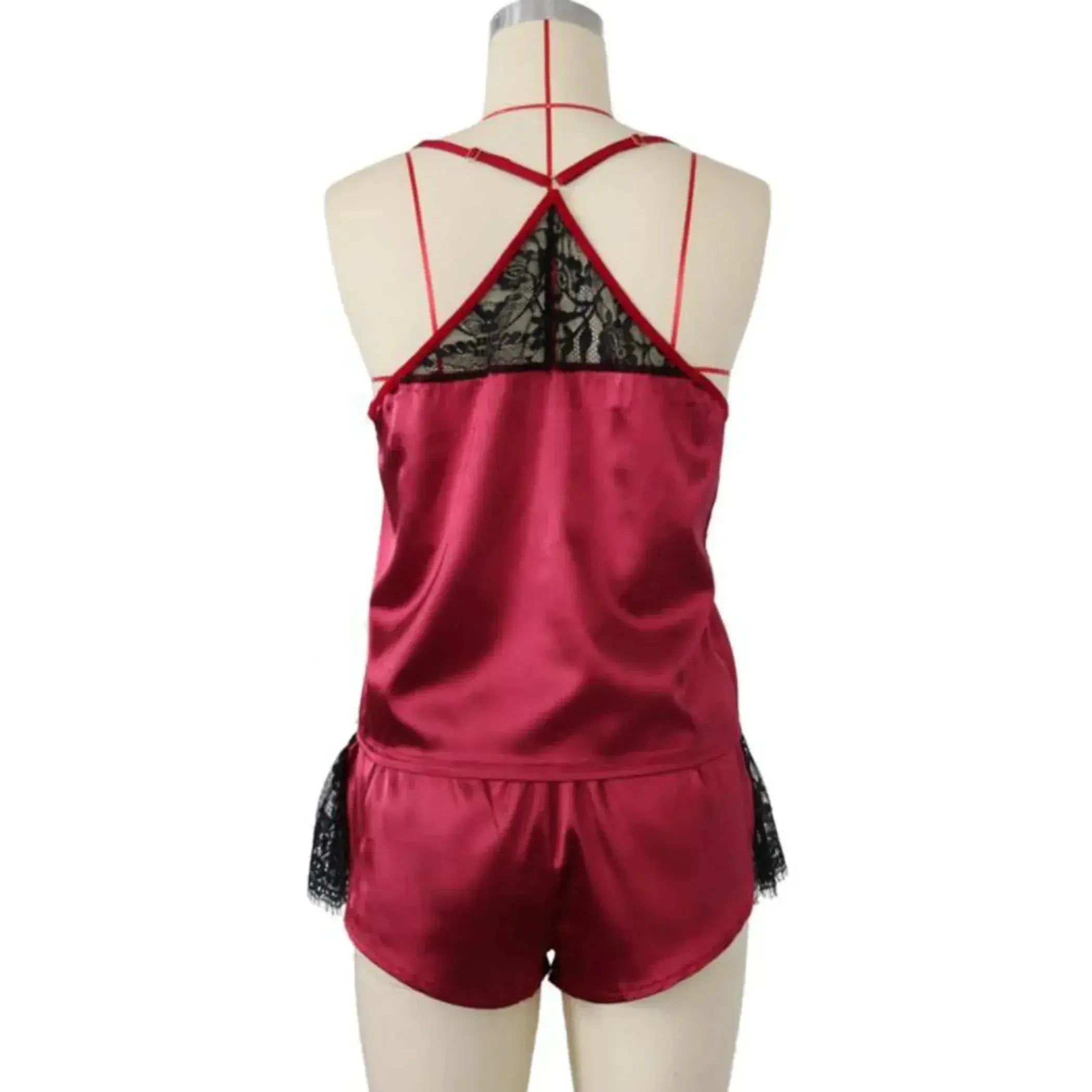 Oakley Lace Silk Nightwear Set La Belle Fantastique