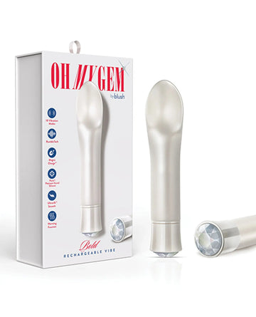 Oh My Gem Bold Diamond Vibrator Blush Novelties