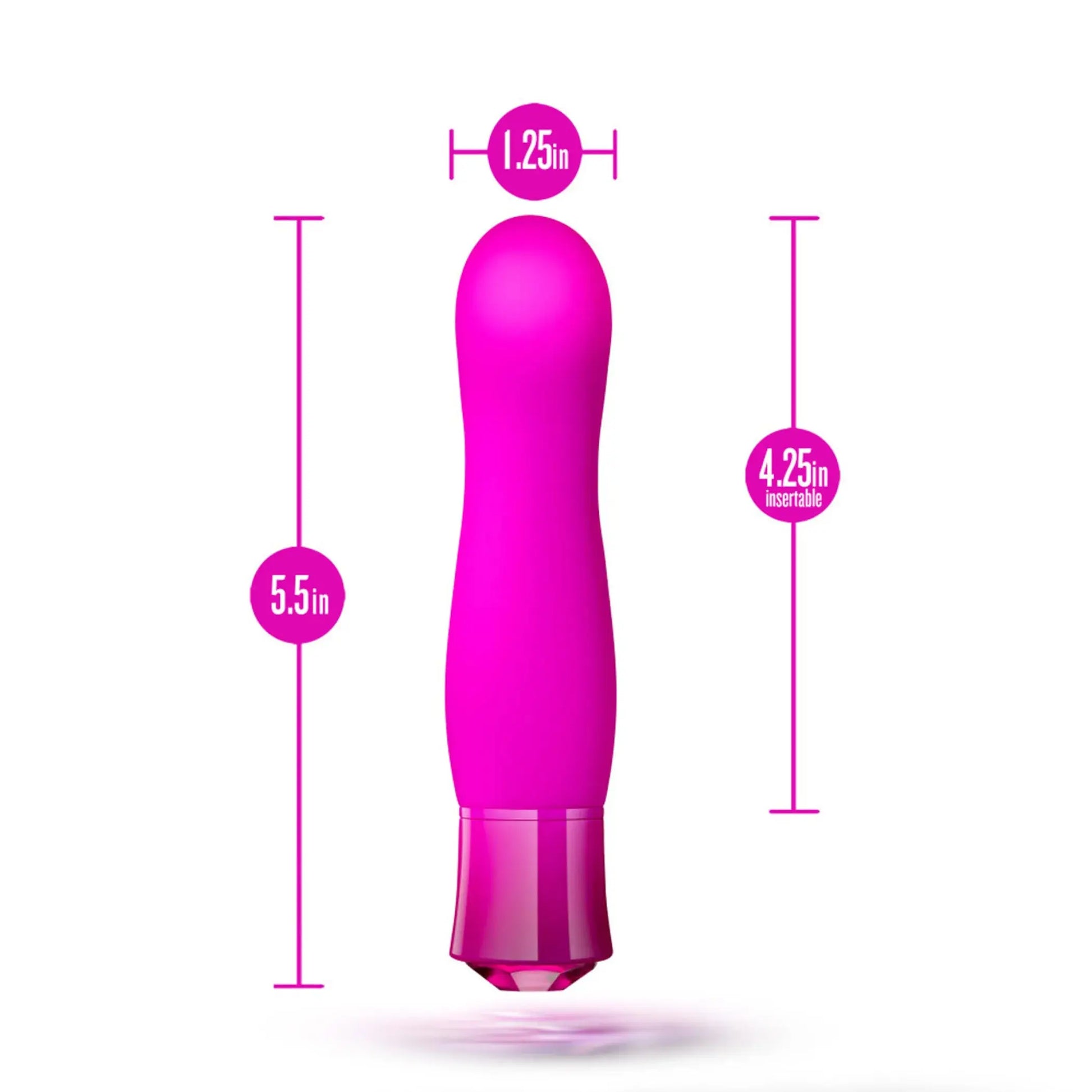 Oh My Gem Exclusive Tourmaline Vibrator Blush Novelties
