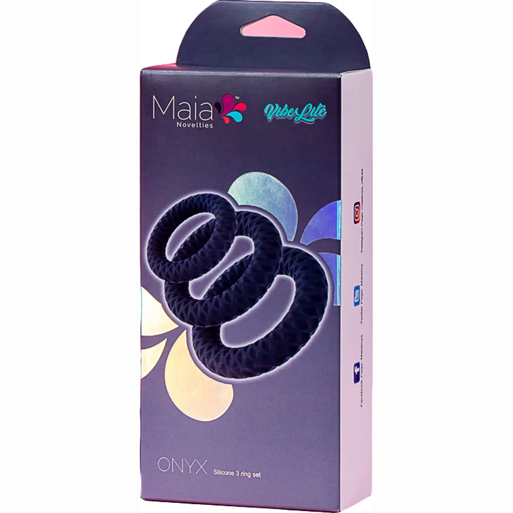 Onyx 3 Ring Set Maia Toys