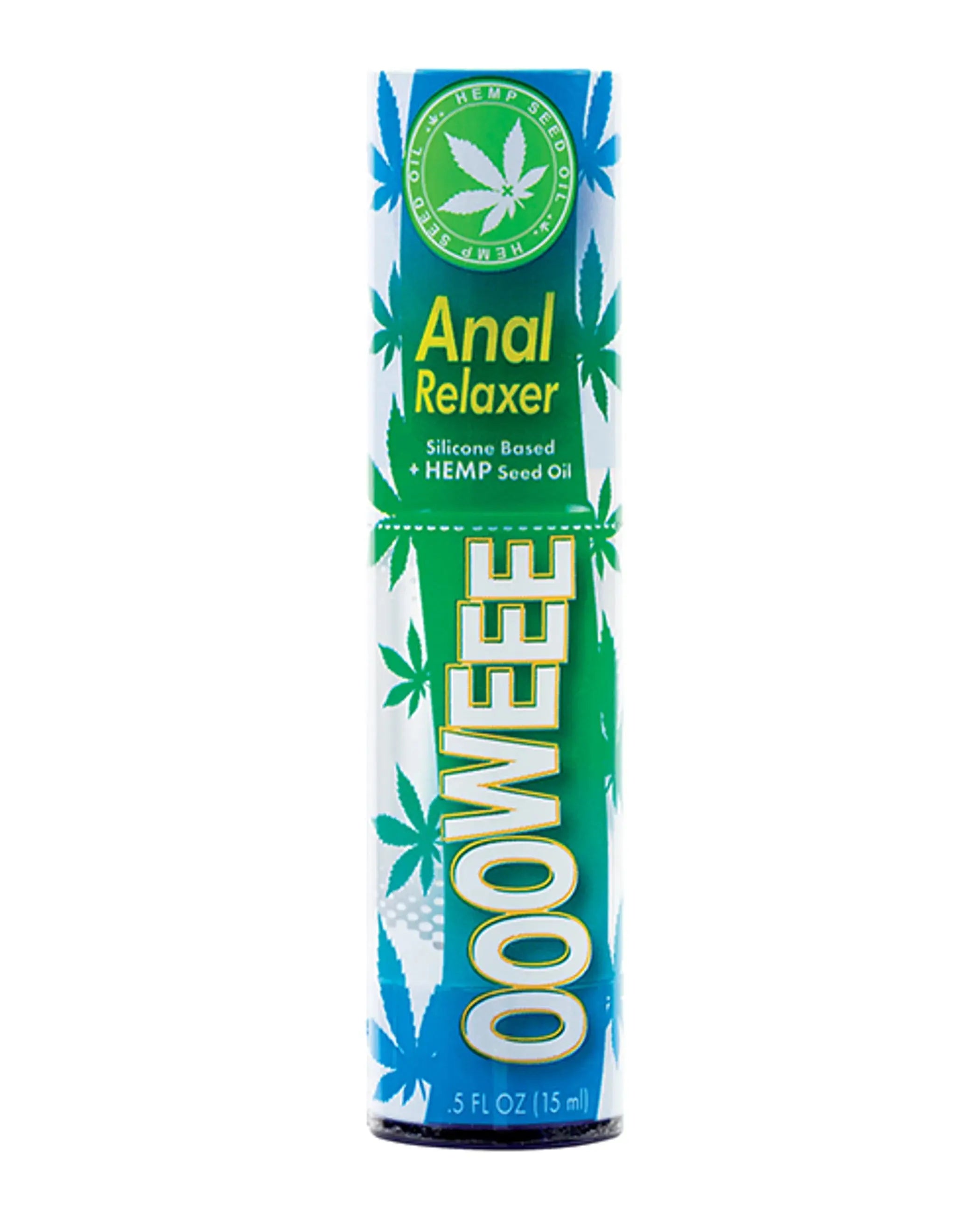 Oooweee Anal Relaxing Silicone Lube with Hemp Seed Oil Body Action Products