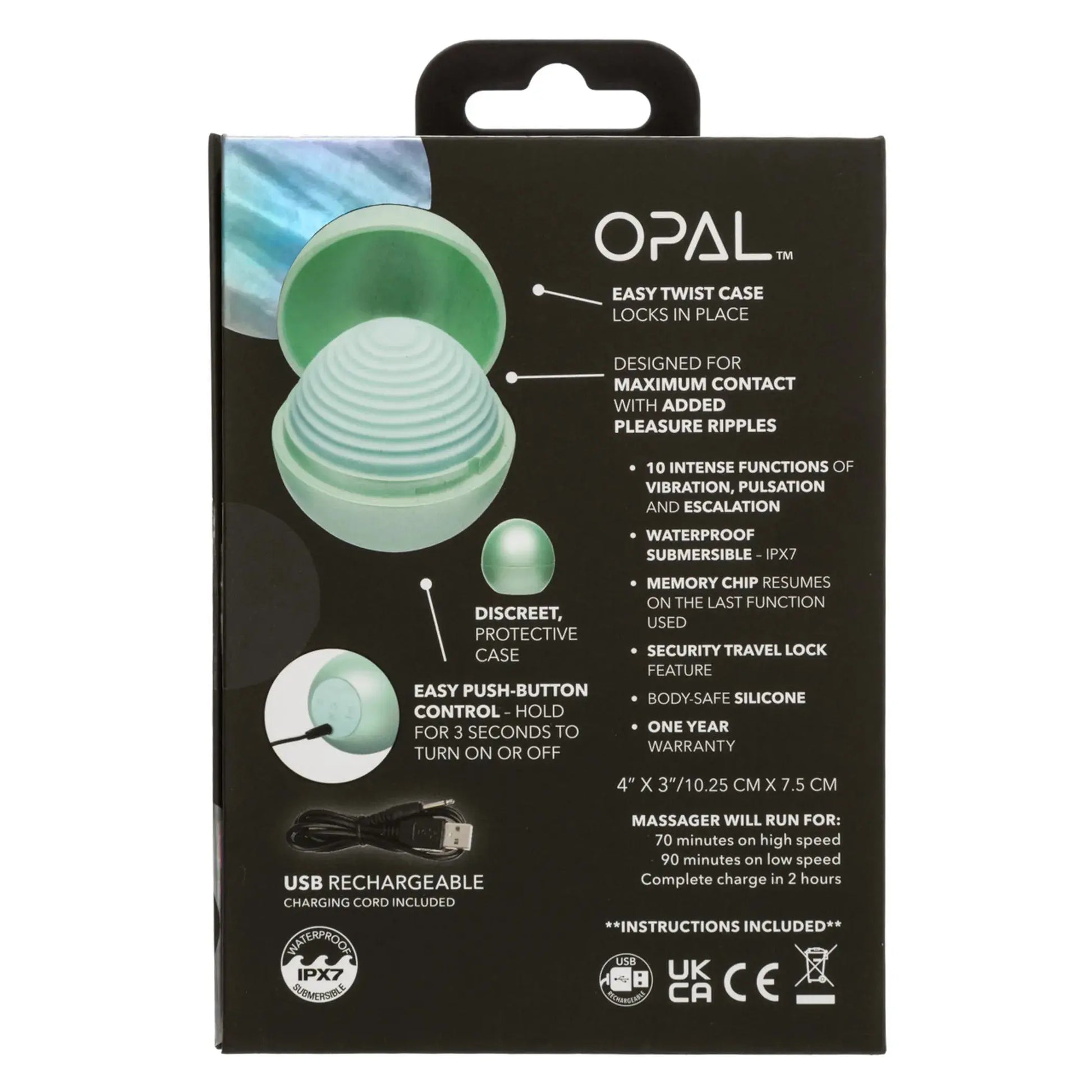 Opal Ripple Massager California Exotic Novelties