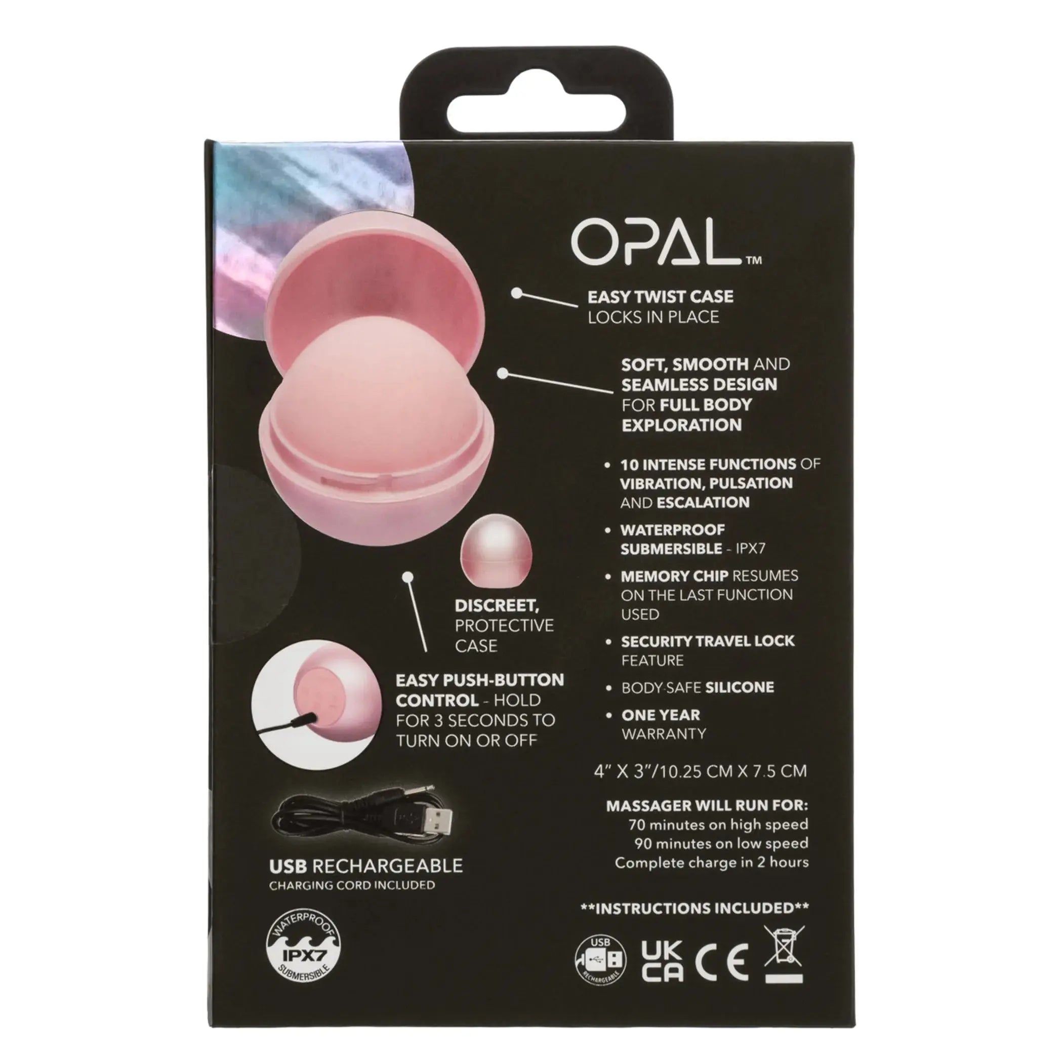 Opal Smooth Massager California Exotic Novelties