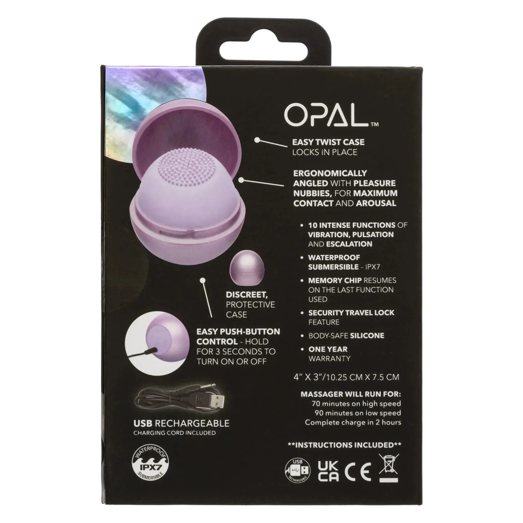 Opal Tickler Massager California Exotic Novelties
