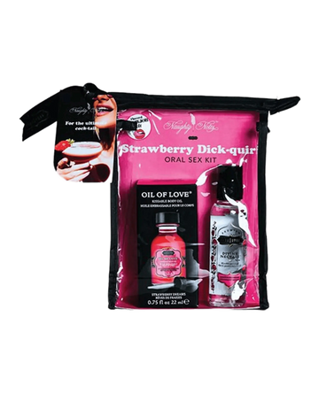 ORAL SEX COCKTAIL KIT STRAWBERRY DICKQUR Kama Sutra