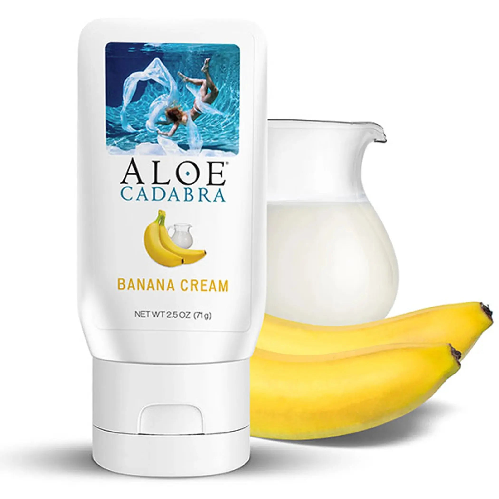 Organic Banana Cream Lubricant Aloe Cadabra Lubes