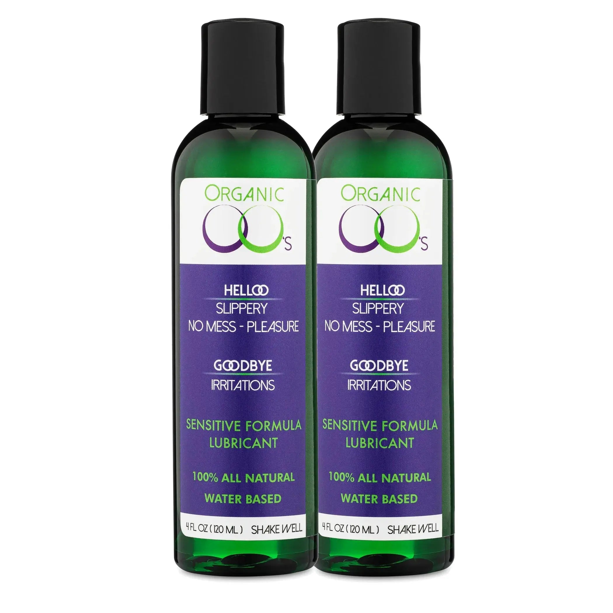 Organic OO's Water Based 100% All Natural Personal Lubricant Organic OO's