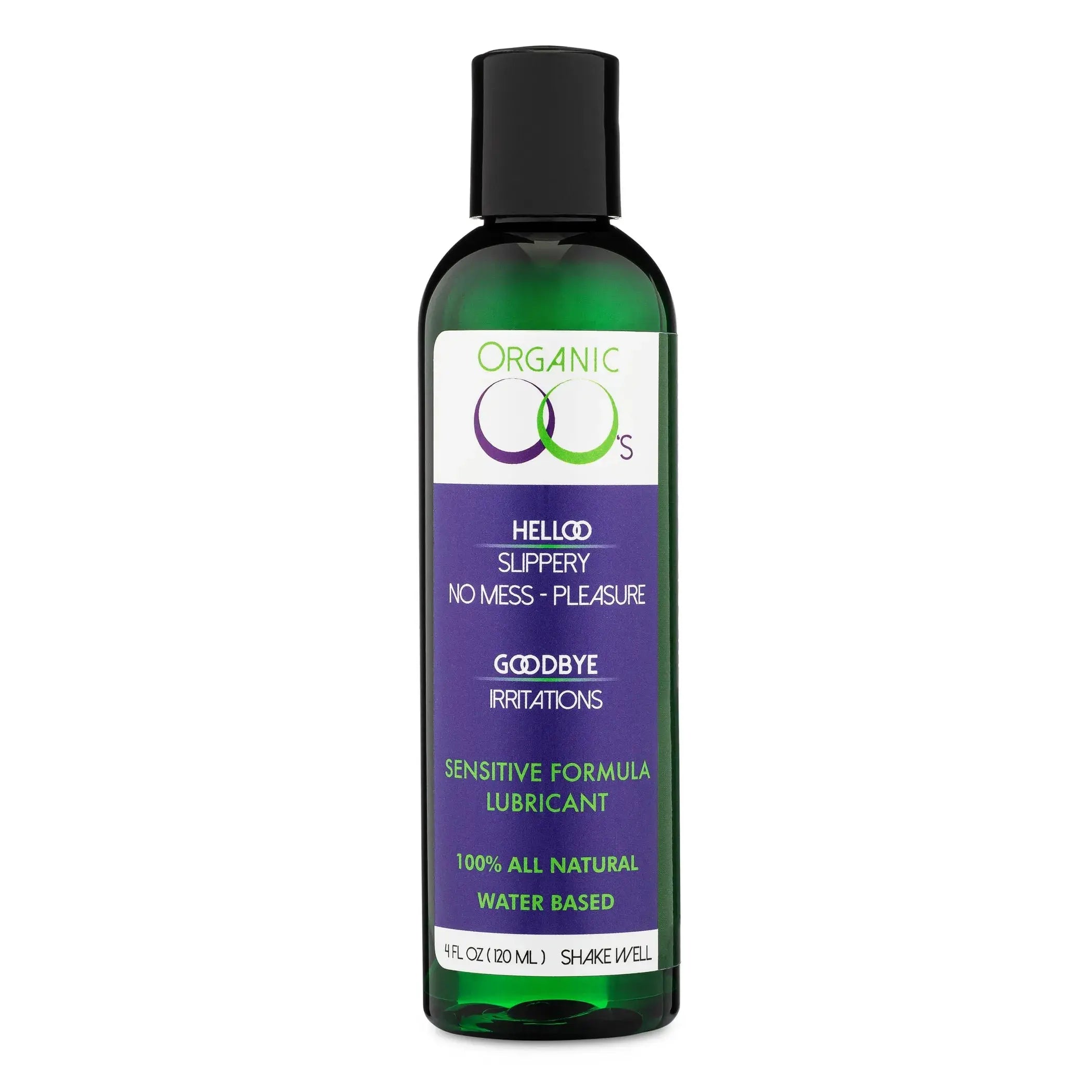 Organic OO's Water Based 100% All Natural Personal Lubricant Organic OO's