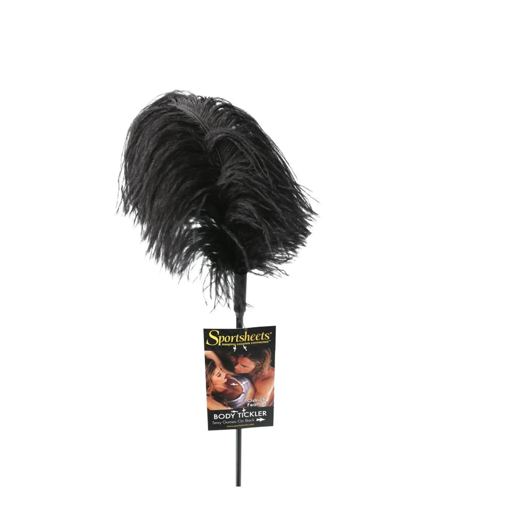Ostrich Feather Black Sport Sheets