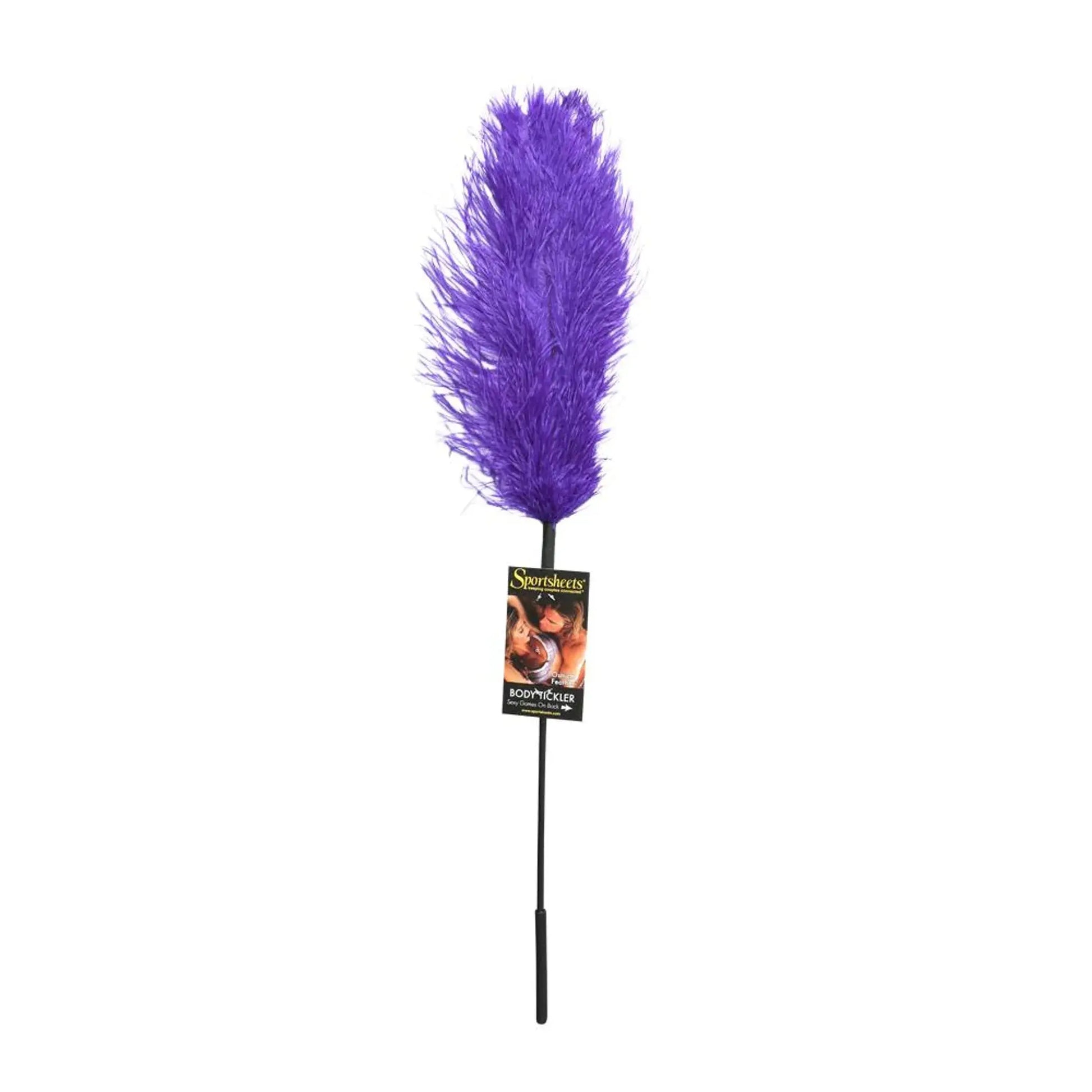 Ostrich Feather Purple Sport Sheets