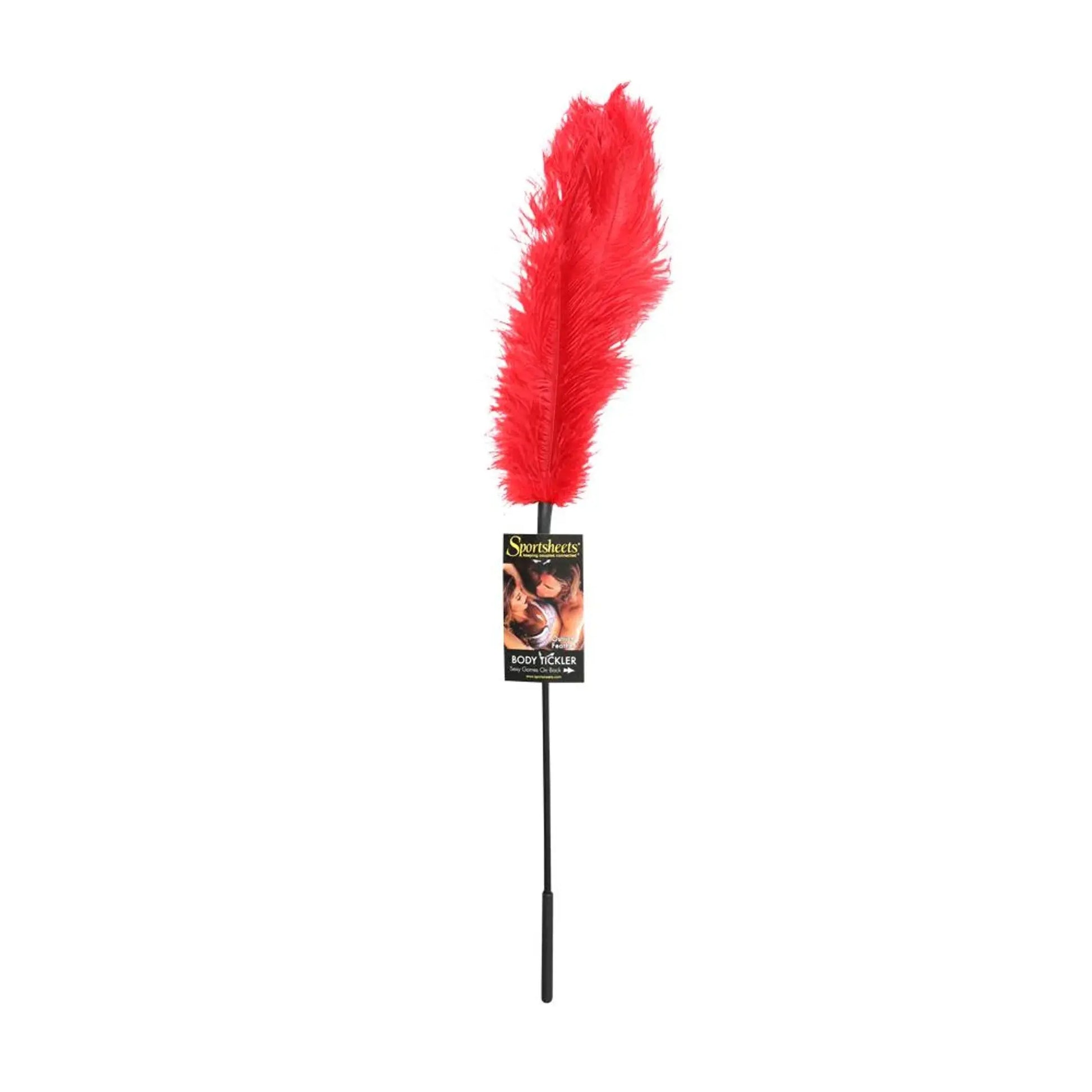 Ostrich Feather Red Sport Sheets