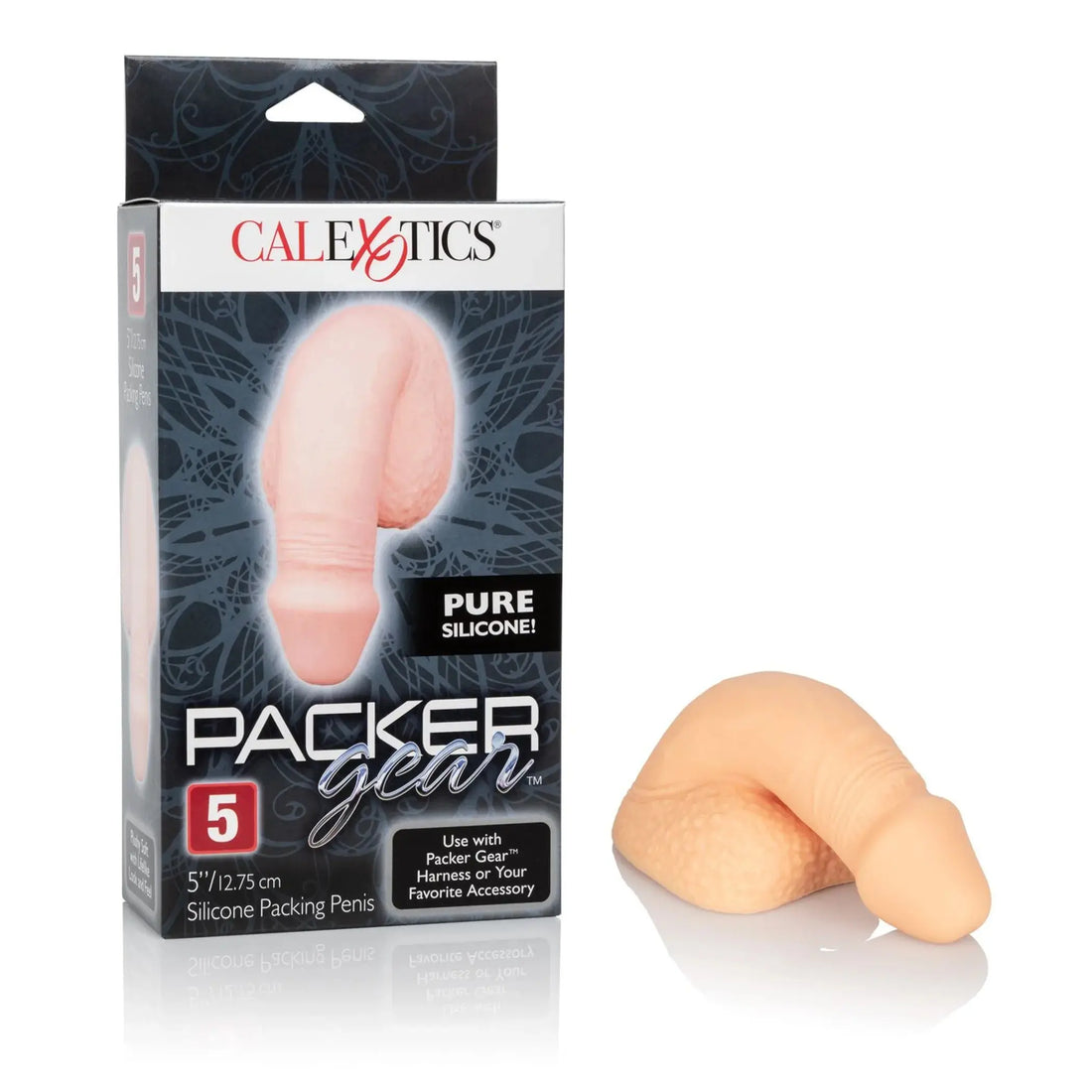 PACKER GEAR 5IN SILICONE PENIS IVORY California Exotic Novelties