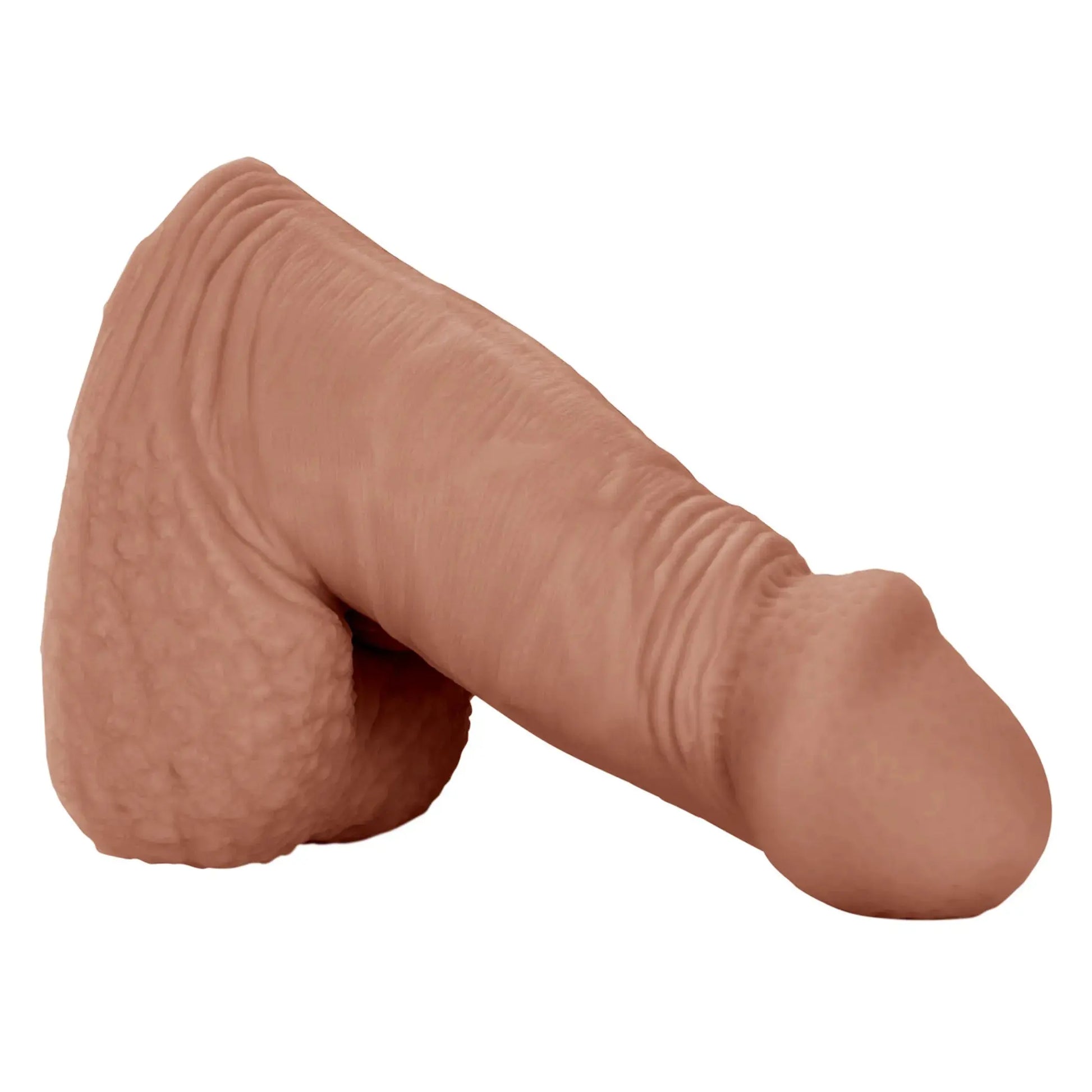 PACKER GEAR BROWN PACKING PENIS 4IN California Exotic Novelties