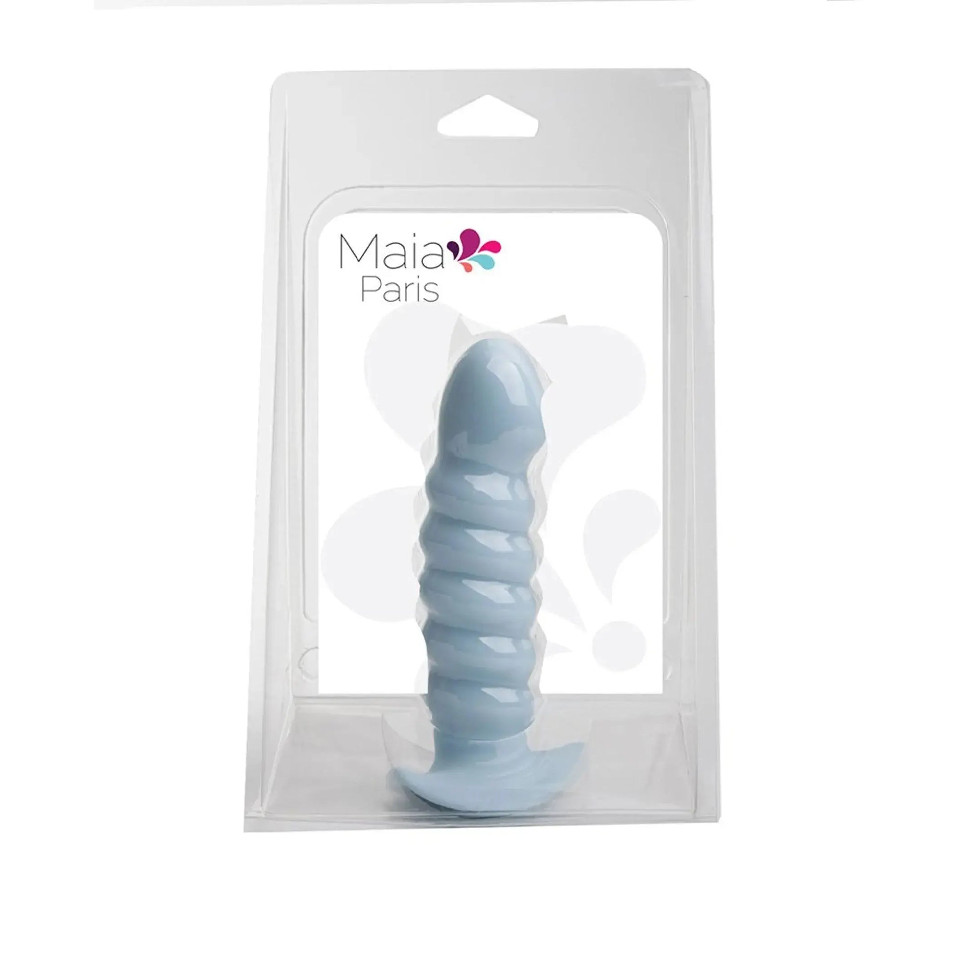 PARIS 6 SILICONE DONG PASTEL BLUE " Maia Toys