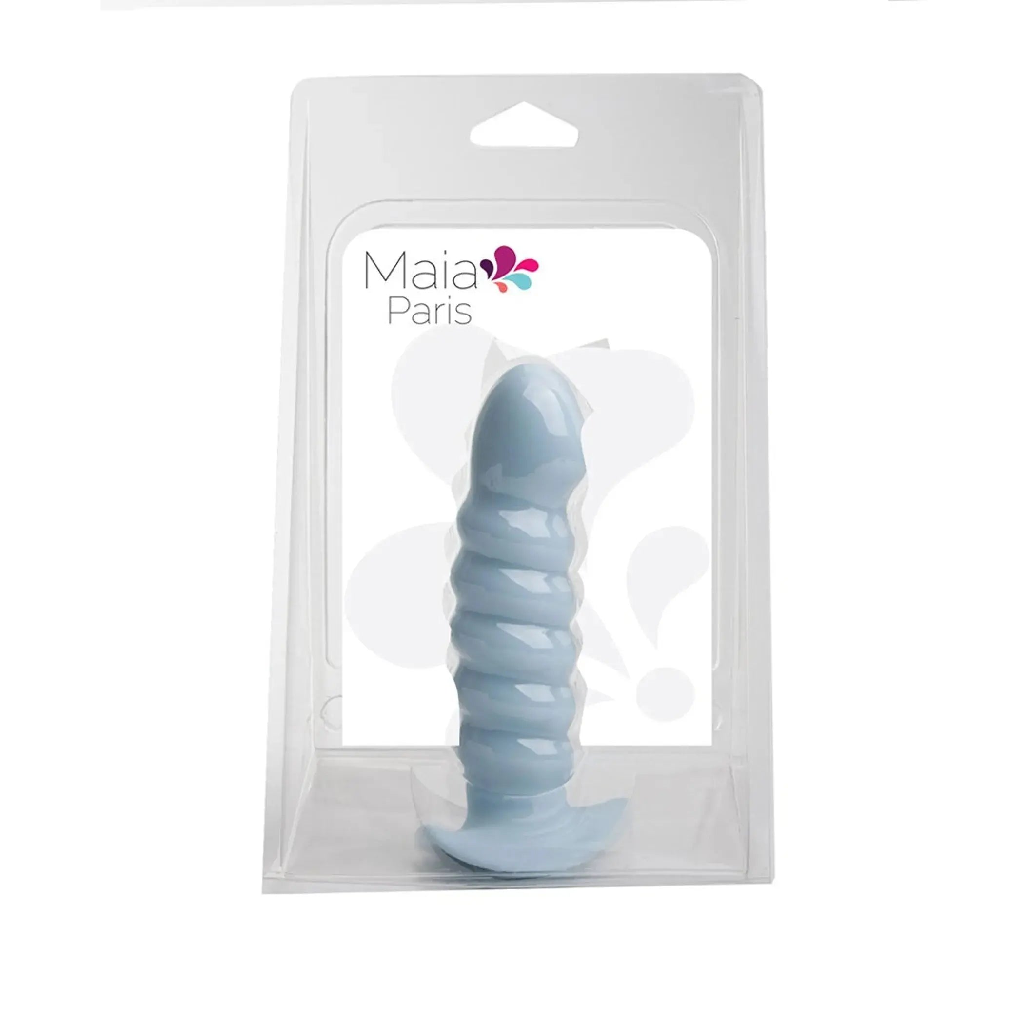 PARIS 6 SILICONE DONG PASTEL BLUE " Maia Toys