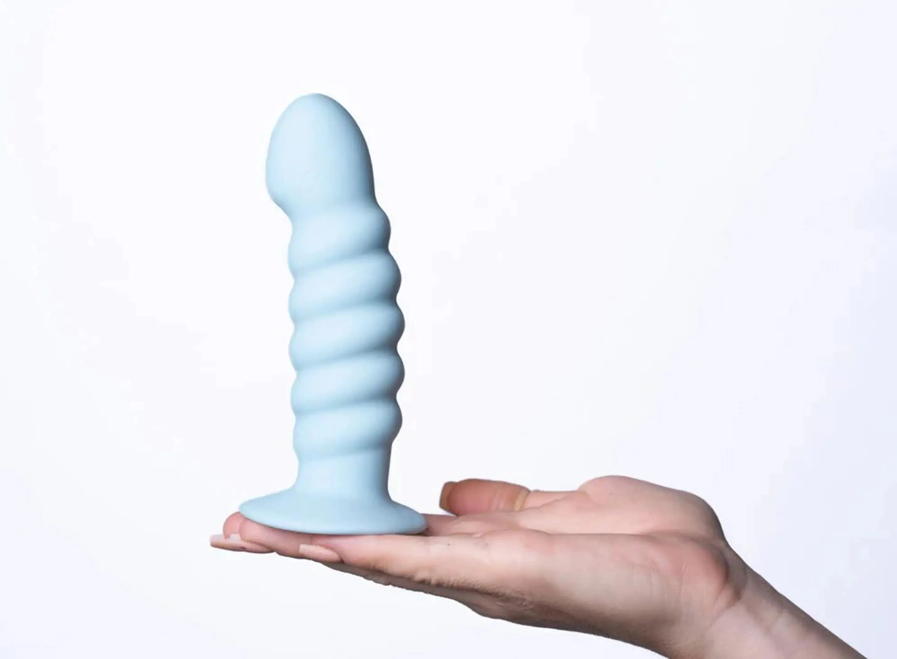PARIS 6 SILICONE DONG PASTEL BLUE " Maia Toys