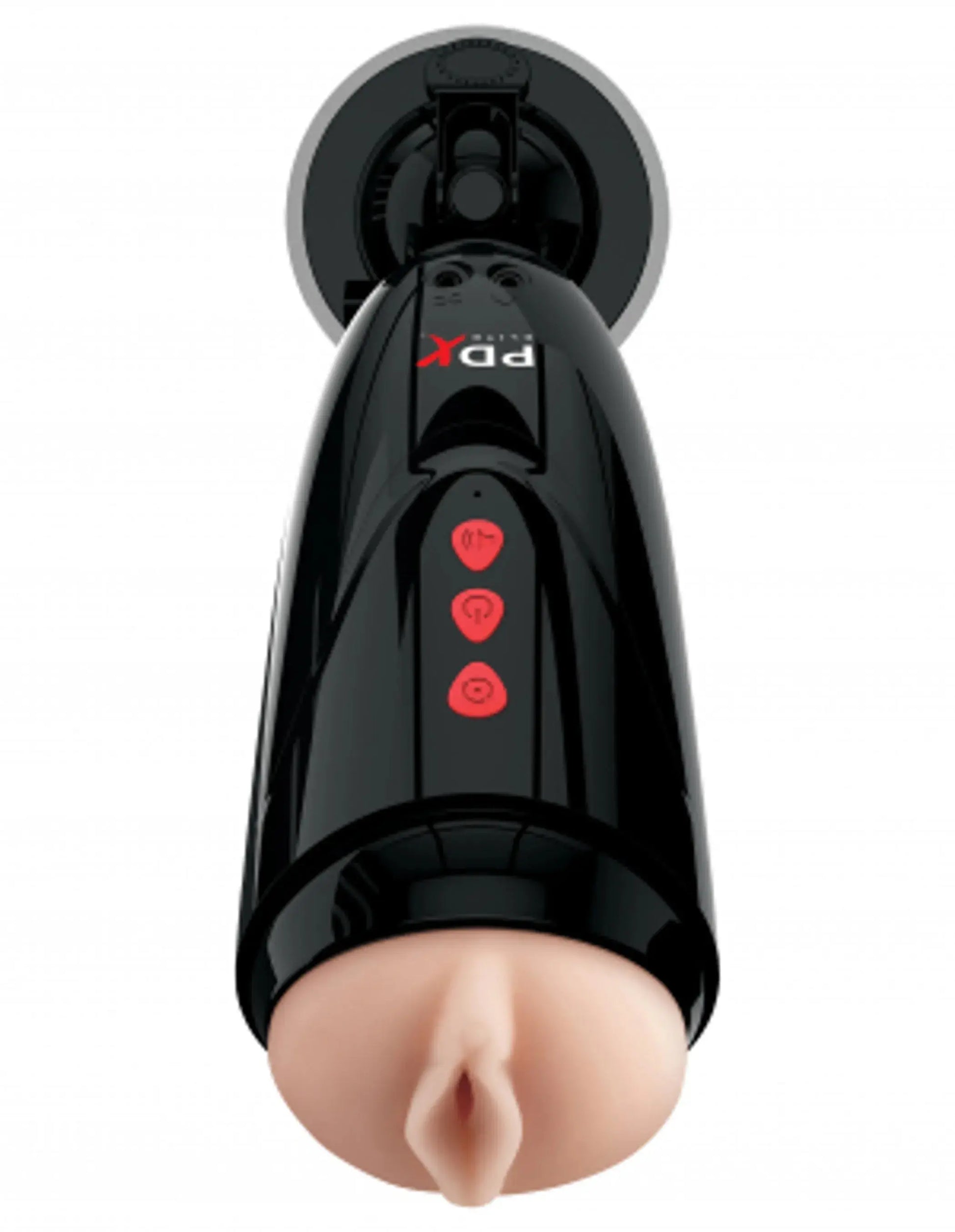 PDX ELITE DIRTY TALK STARTER STROKER LIGHT/BLACK Pipedream Products