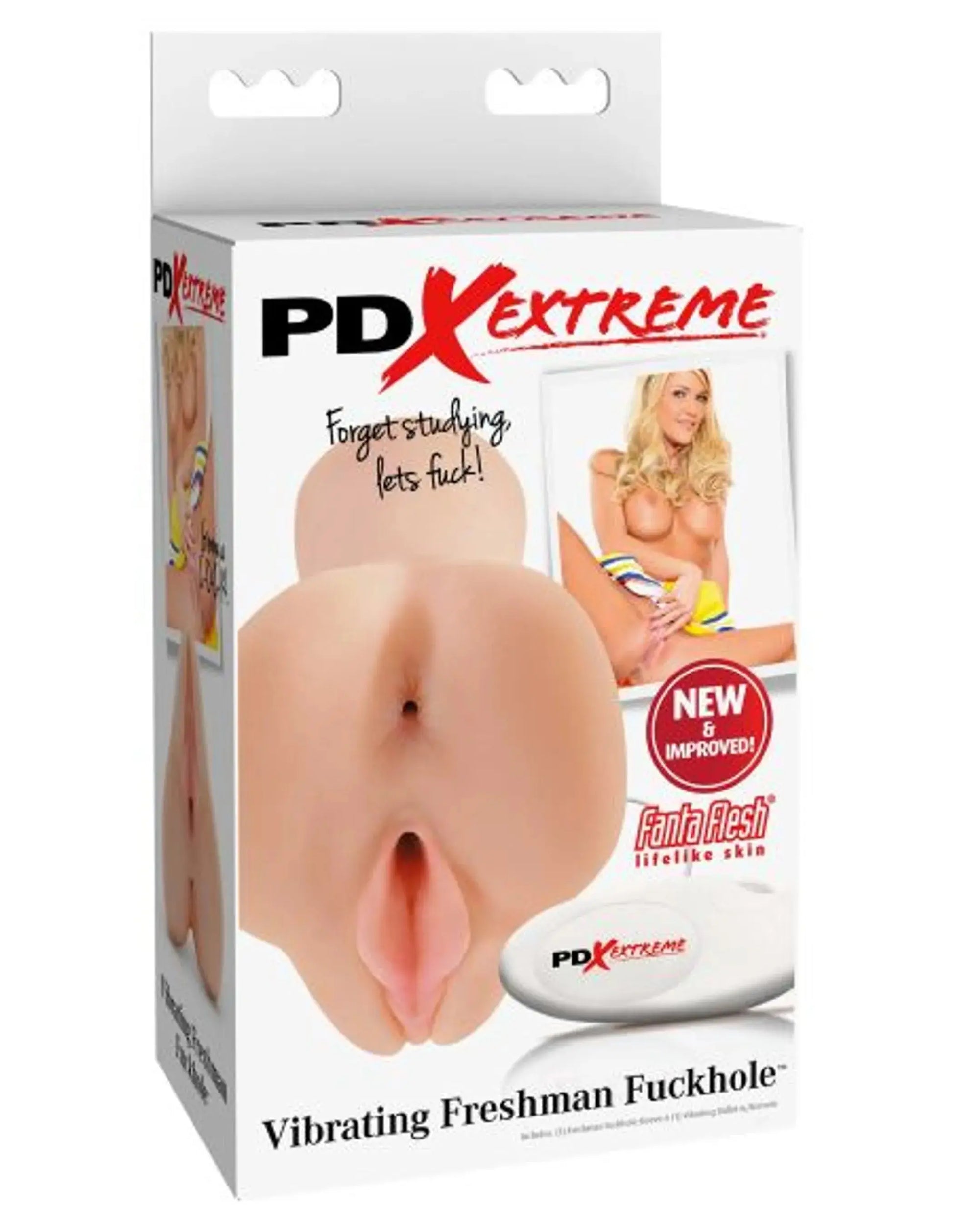 PDX EXTREME VIBRATING FRESHMAN FUCKHOLE LIGHT Pipedream Products