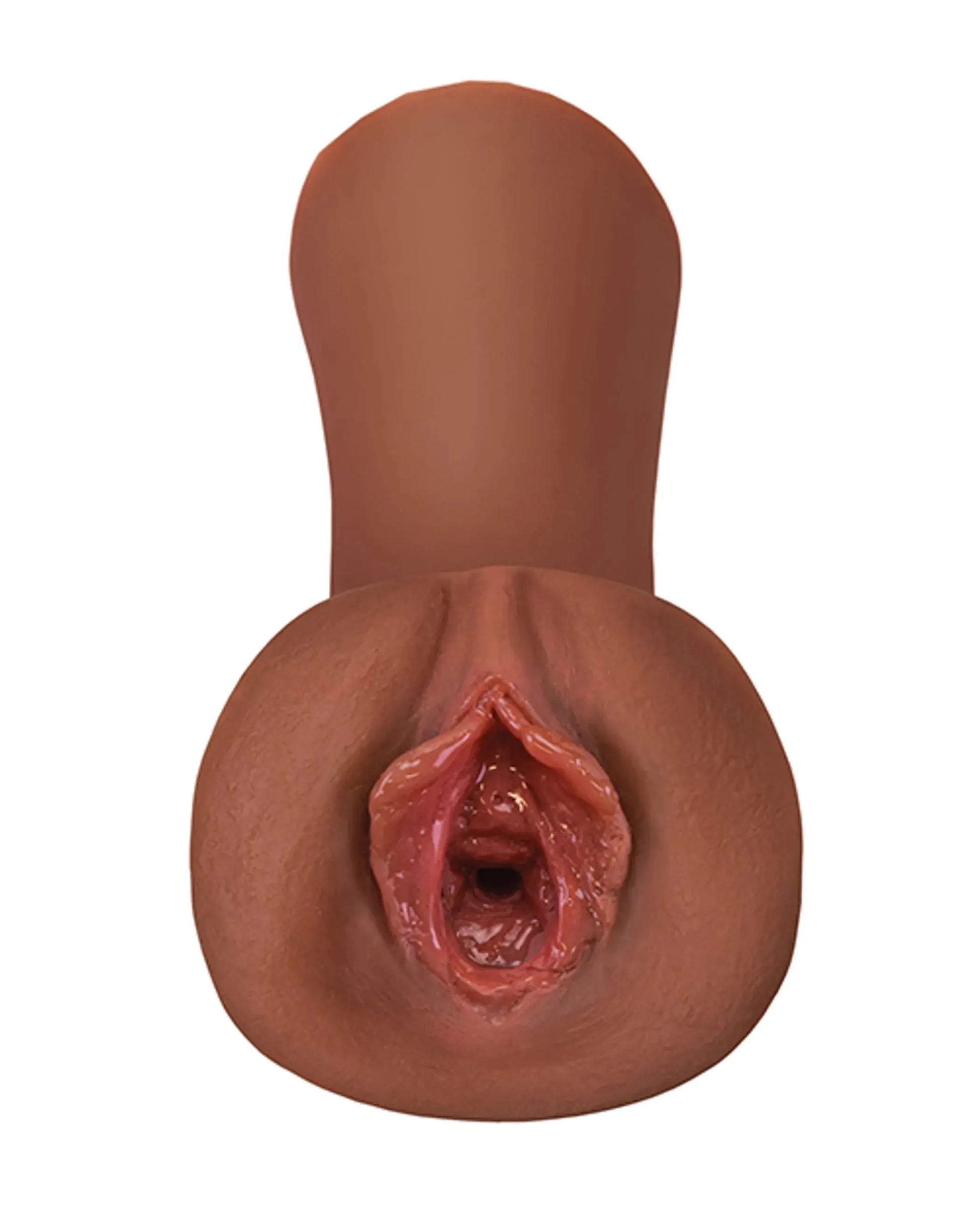 PDX EXTREME WET PUSSIES JUICY SNATCH BROWN Pipedream Products