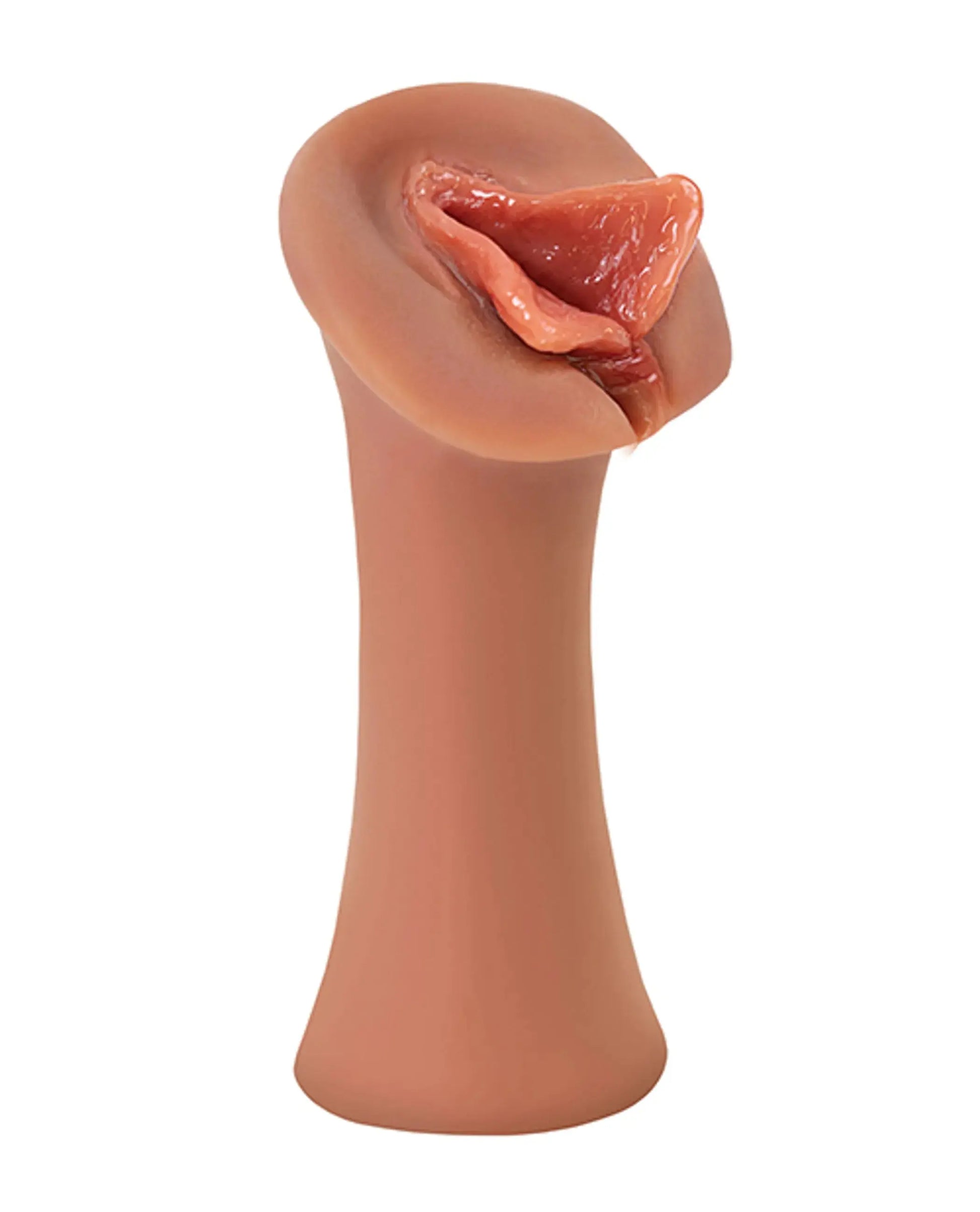 PDX EXTREME WET PUSSIES LUSCIOUS LIPS TAN Pipedream Products