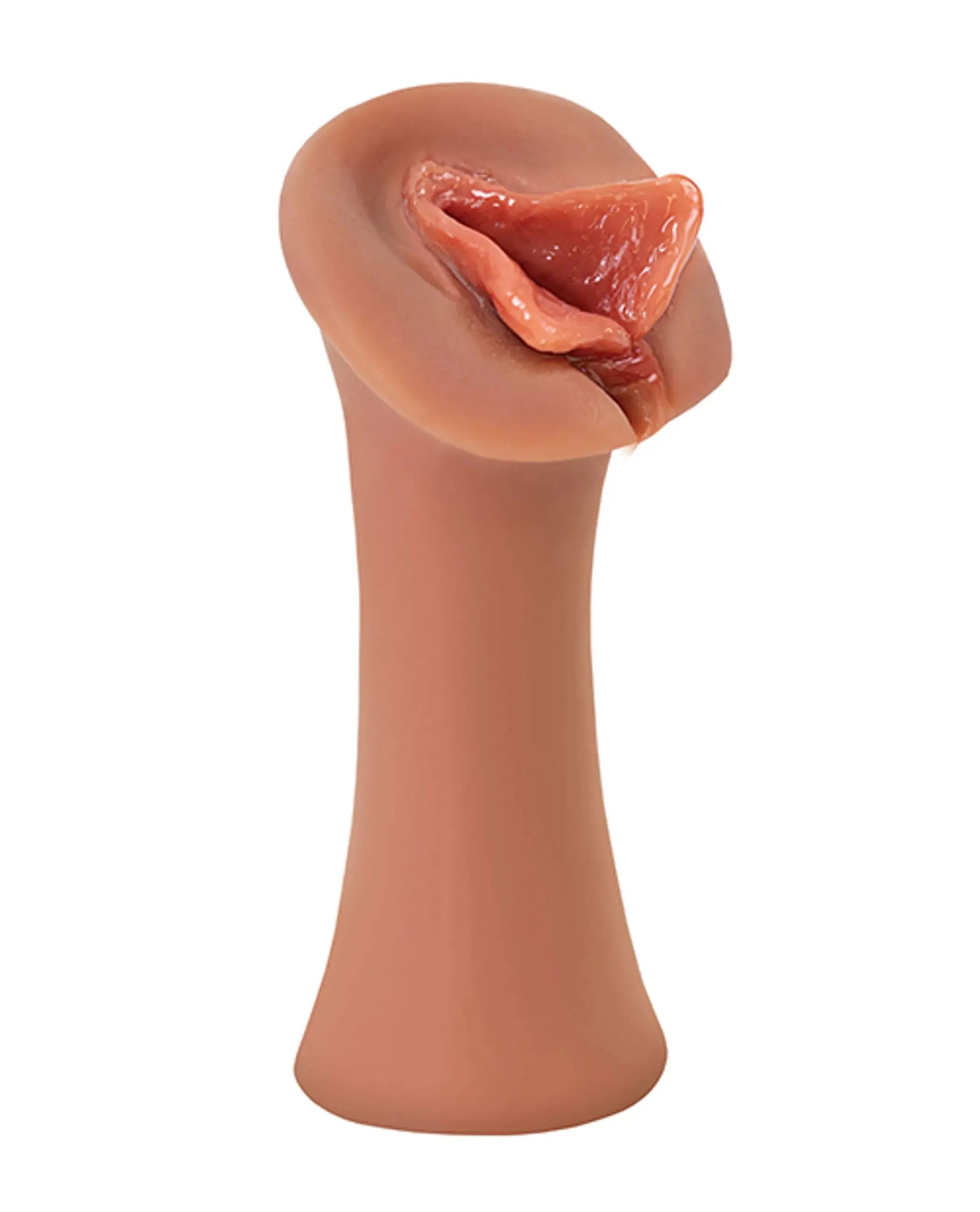 PDX EXTREME WET PUSSIES LUSCIOUS LIPS TAN Pipedream Products