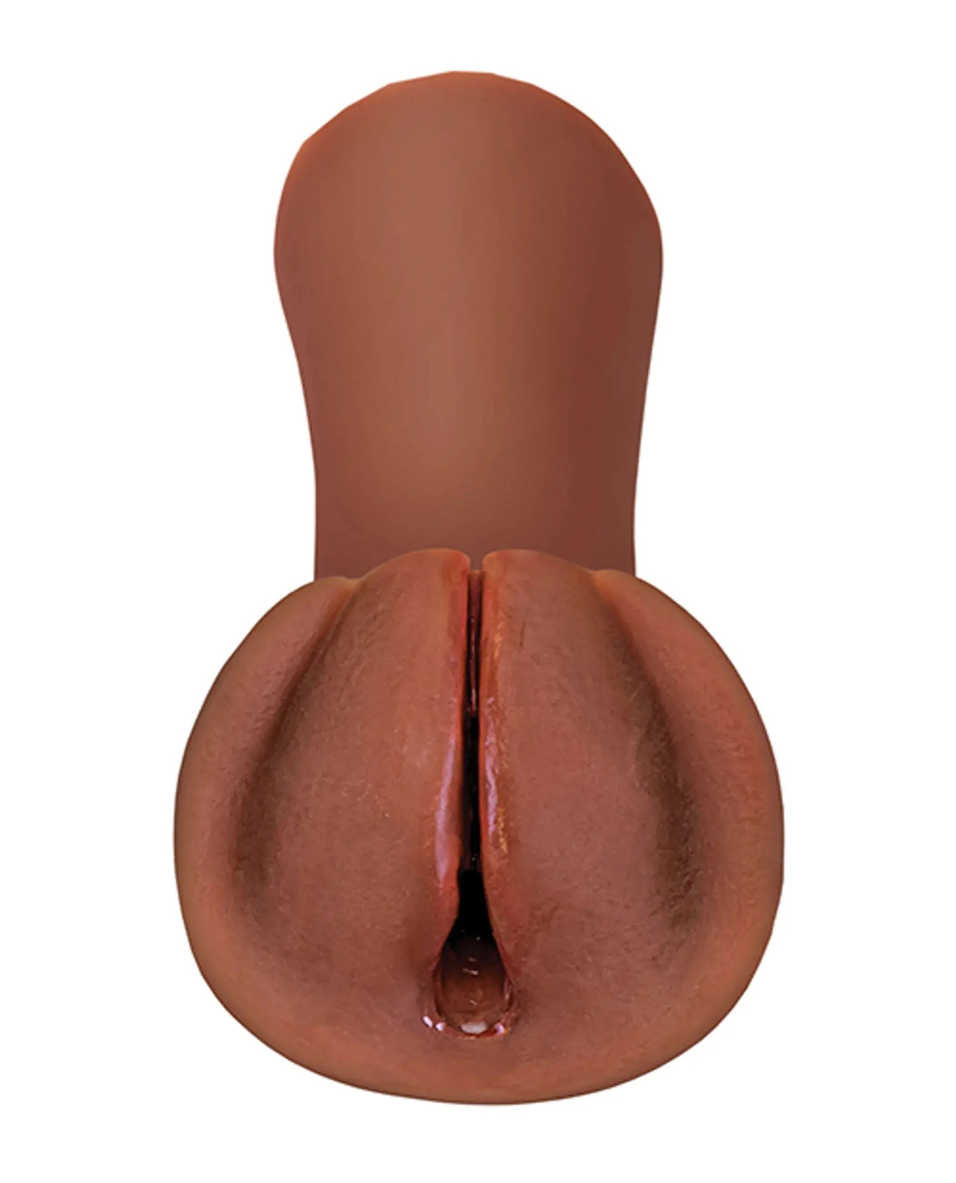PDX EXTREME WET PUSSIES SLIPPERY SLIT BROWN Pipedream Products