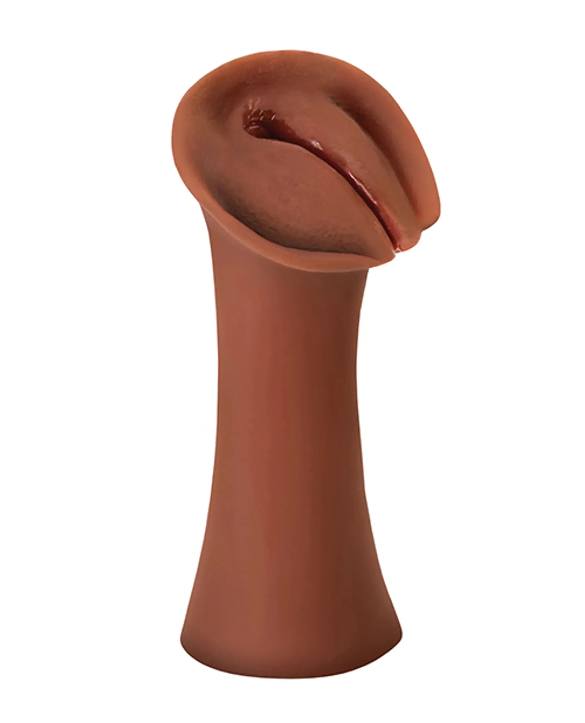 PDX EXTREME WET PUSSIES SLIPPERY SLIT BROWN Pipedream Products
