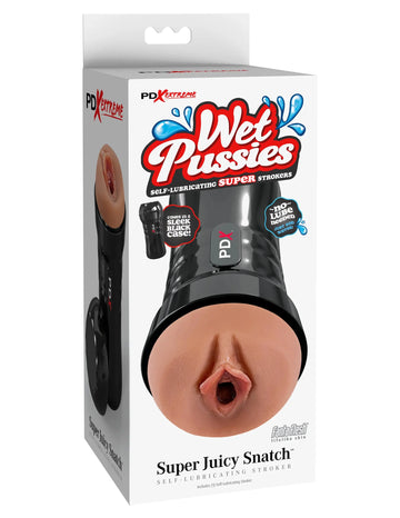 PDX EXTREME WET PUSSIES SUPER JUICY SNATCH DARK Pipedream Products