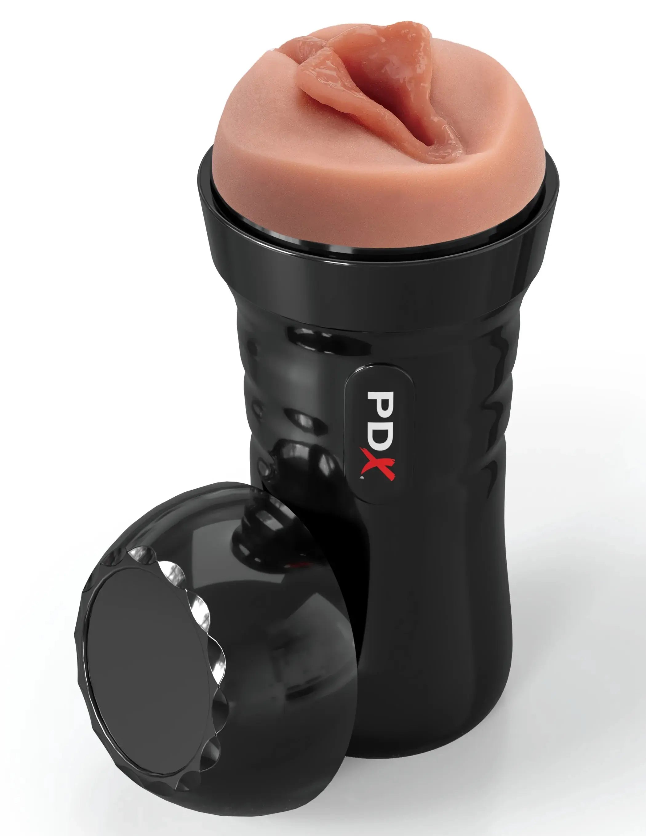 PDX EXTREME WET PUSSIES SUPER LUSCIOUS LIPS BROWN Pipedream Products