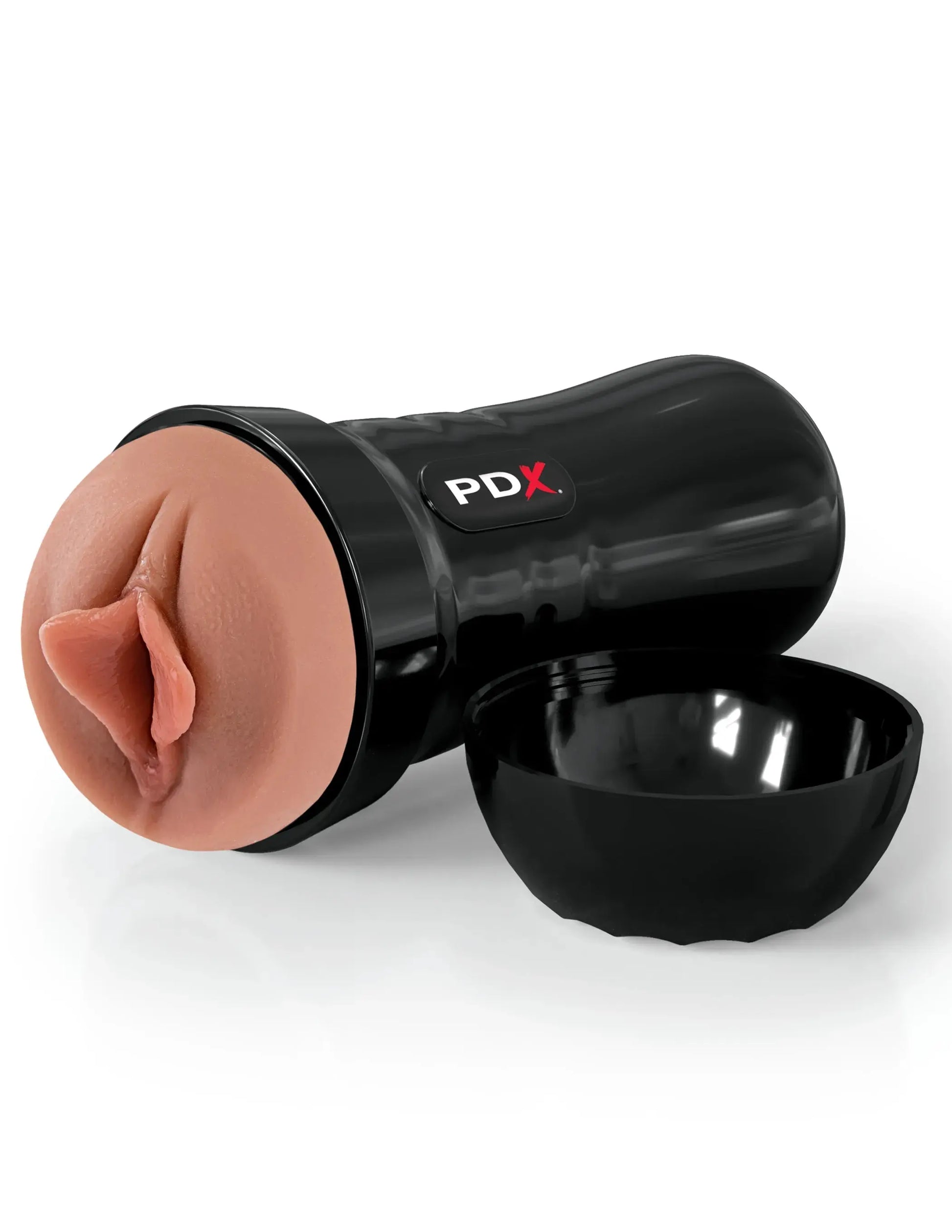 PDX EXTREME WET PUSSIES SUPER LUSCIOUS LIPS BROWN Pipedream Products