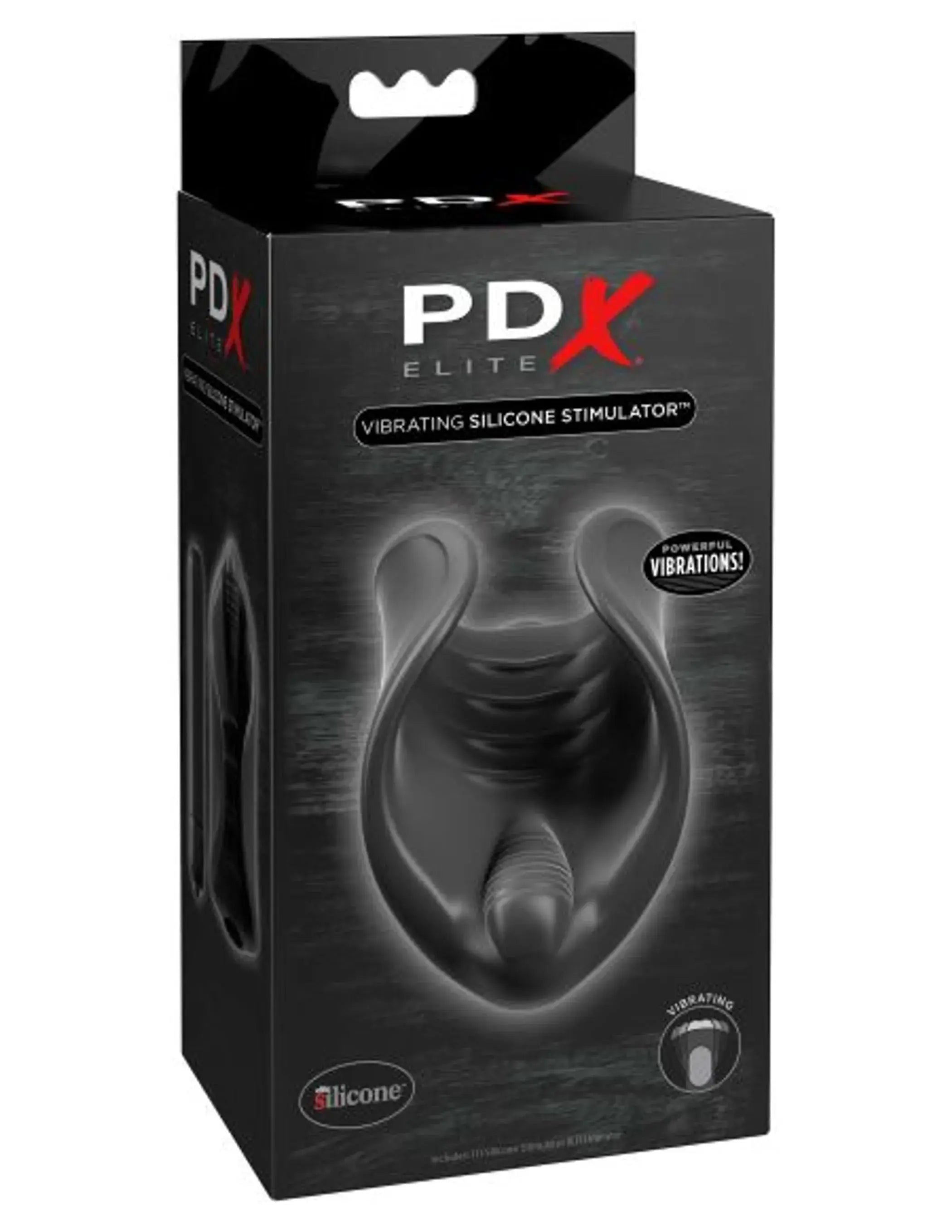 PDX Elite Vibrating Silicone Stimulator Pipedream Products