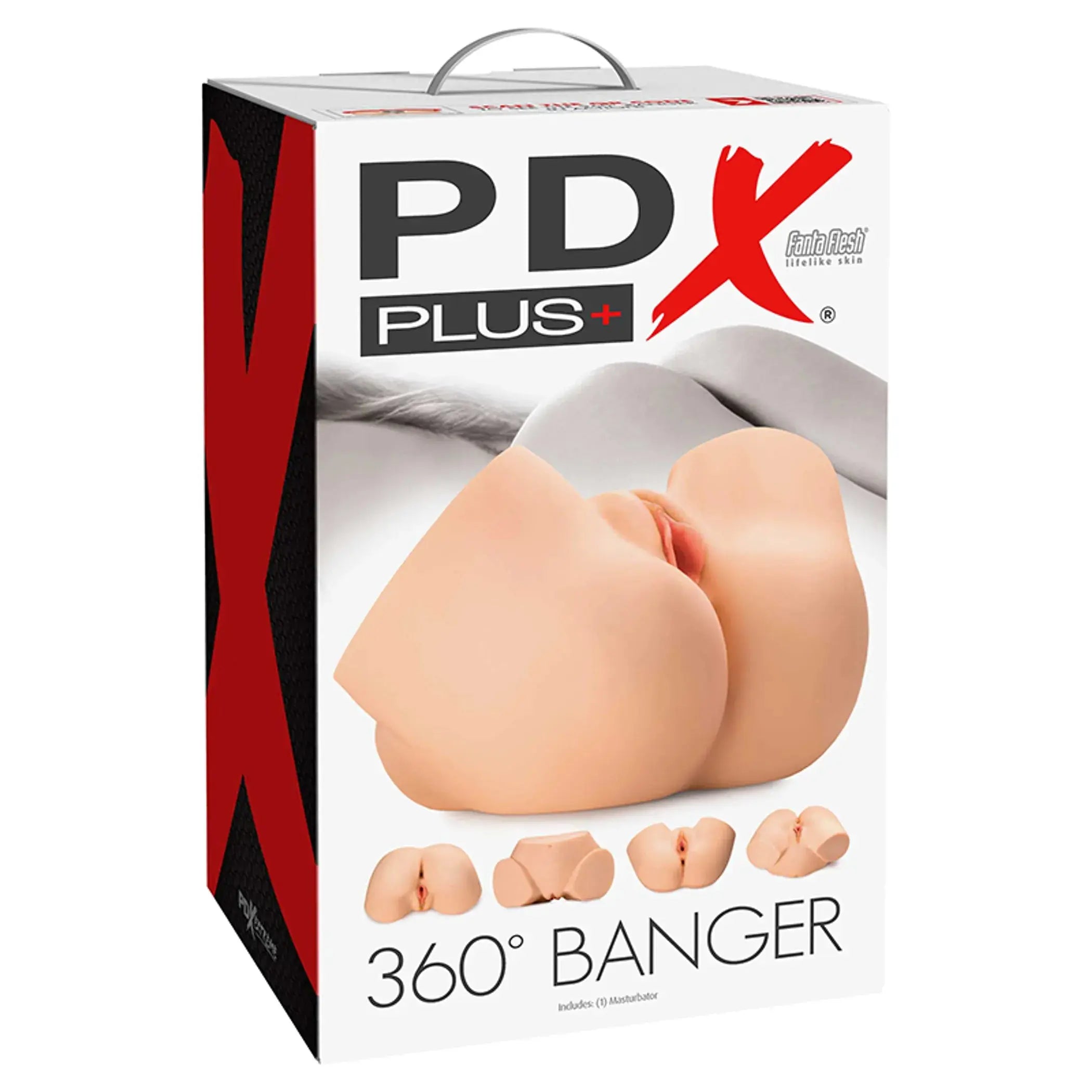 PDX PLUS FEMALE 360 BANGER FLESH Pipedream Products