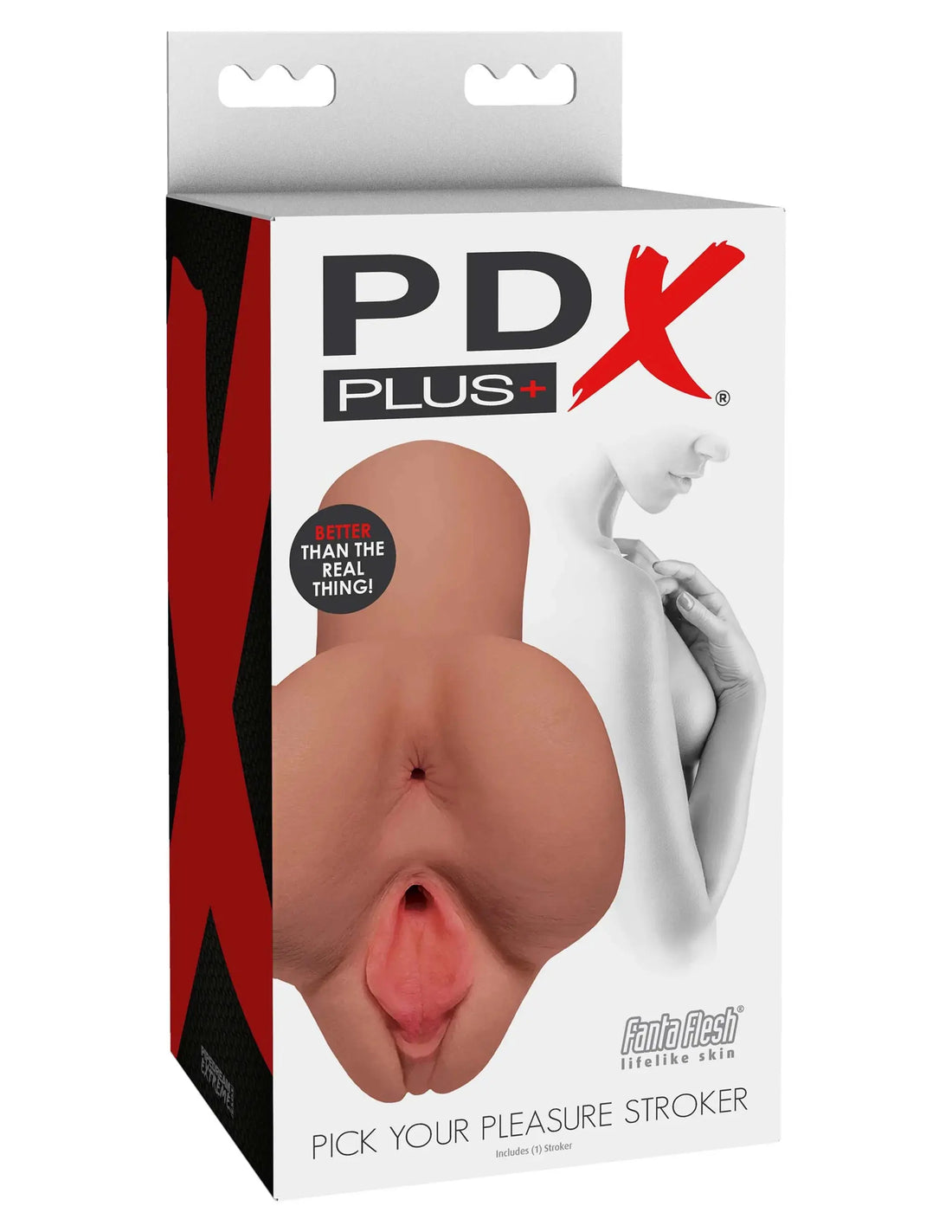 PDX PLUS PICK YOUR PLEASURE STROKER TAN Pipedream Products