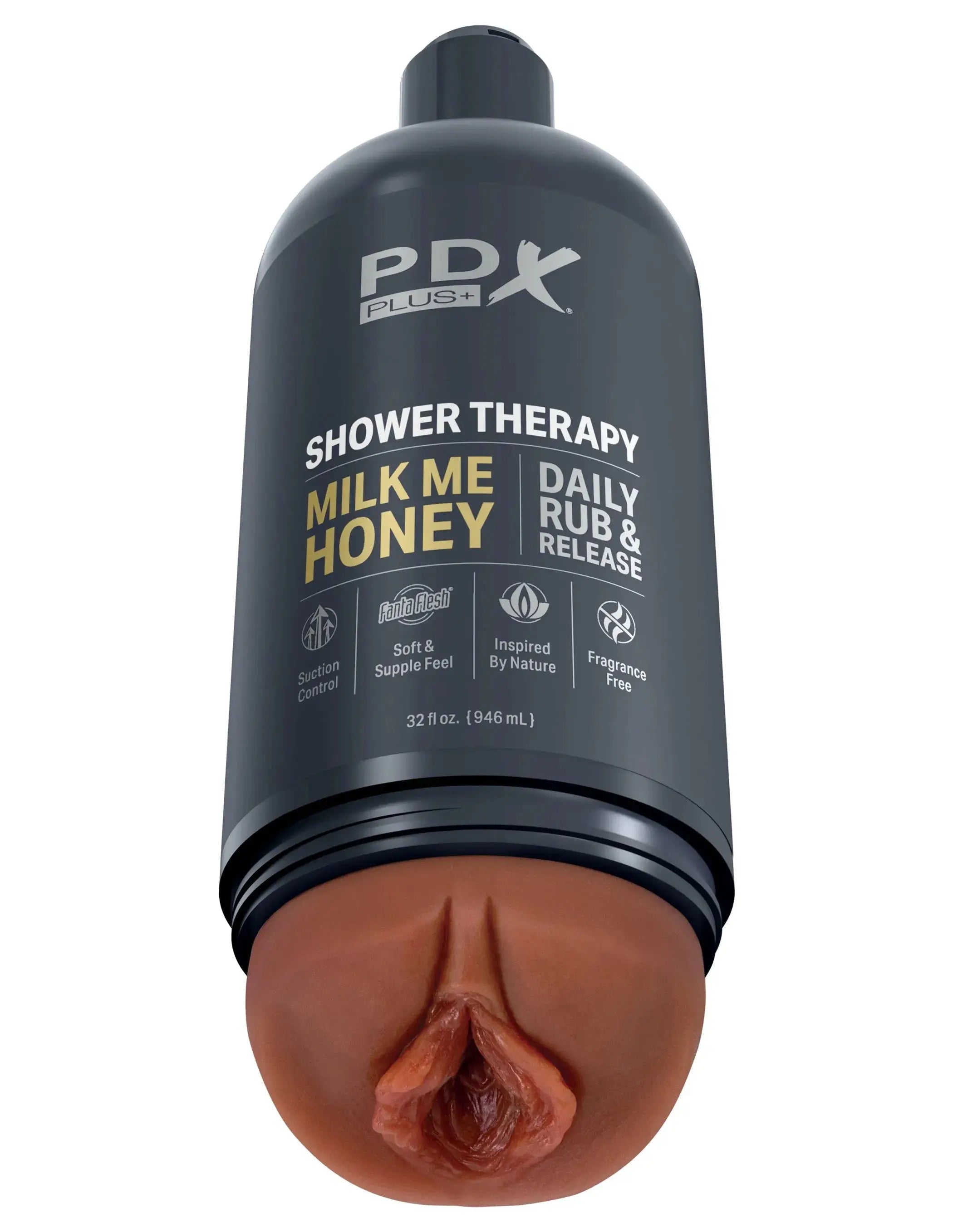 PDX SHOWER THERAPY MILK ME HONEY BROWN Pipedream Products