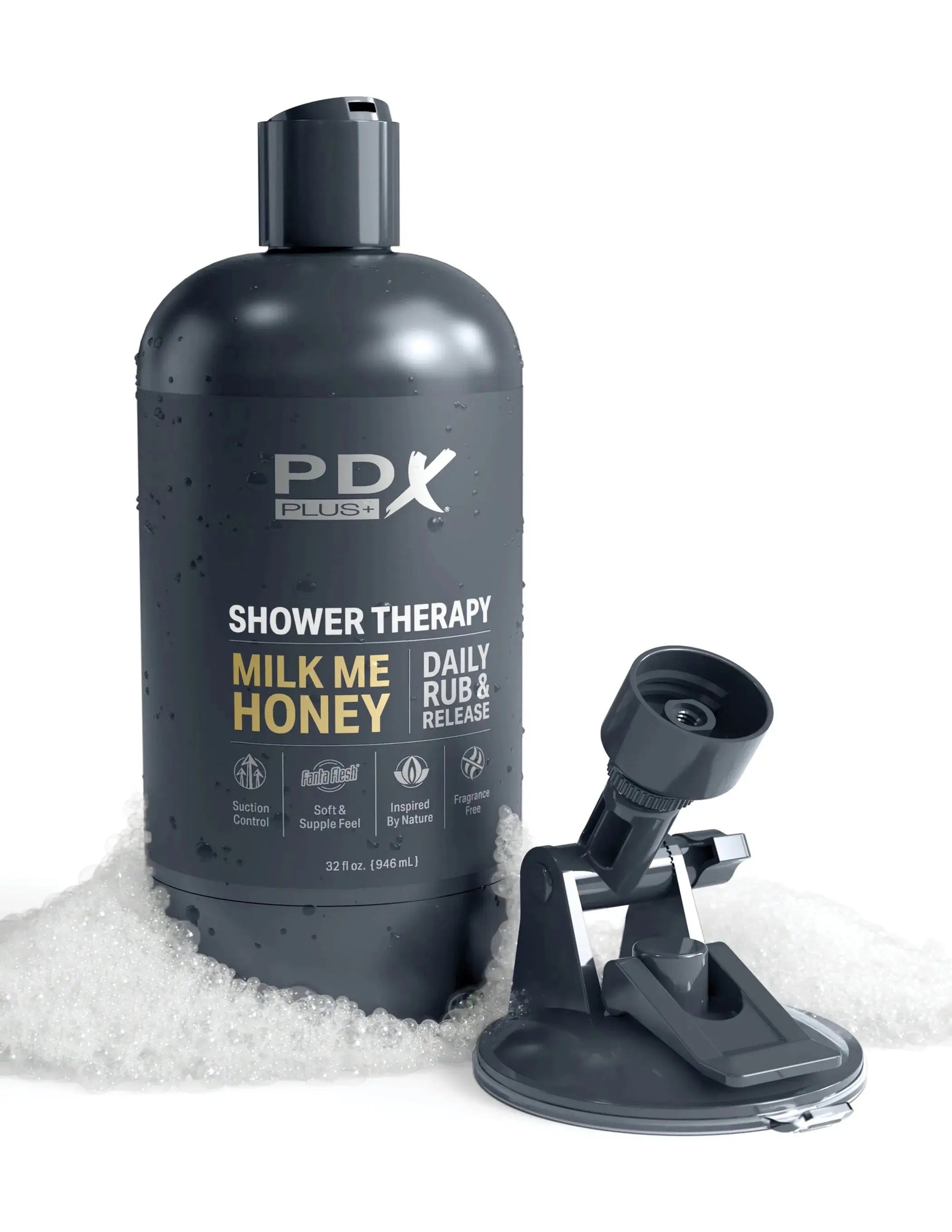 PDX SHOWER THERAPY MILK ME HONEY BROWN Pipedream Products