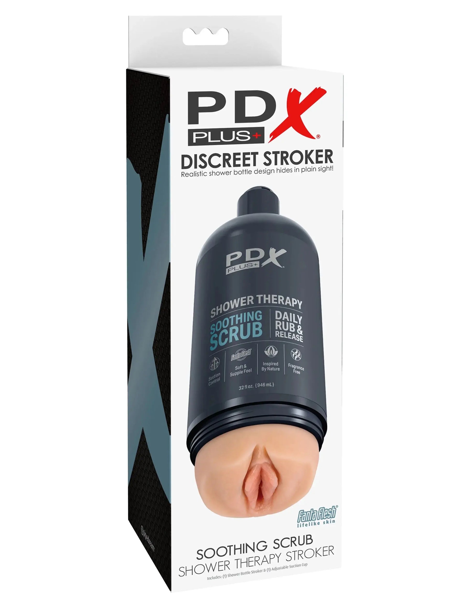 PDX SHOWER THERAPY SOOTHING SCRUB LIGHT Pipedream Products