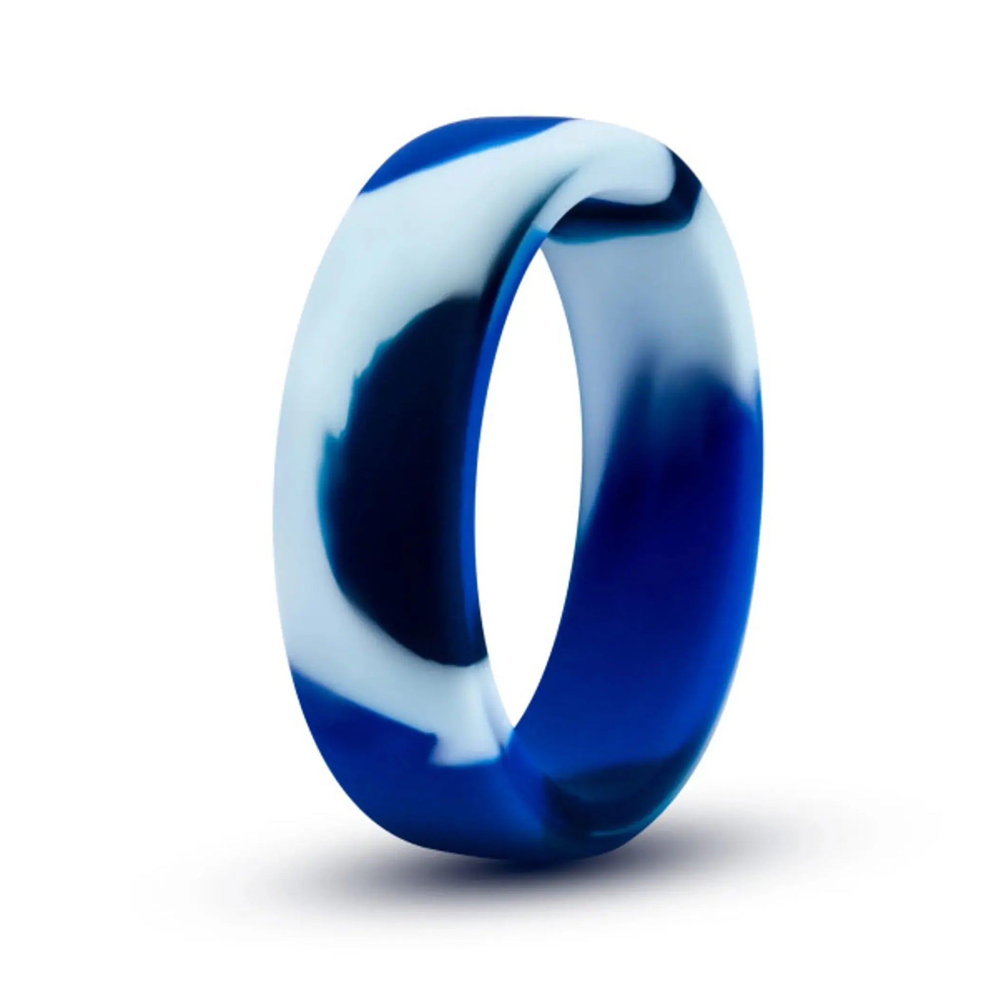PERFORMANCE SILICONE CAMO COCK RING BLUE CAMOFLAUGE Blush Novelties