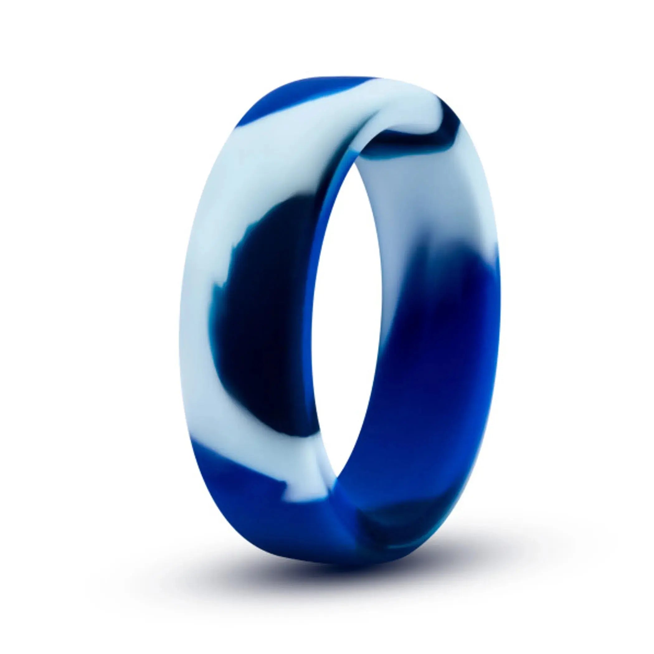 PERFORMANCE SILICONE CAMO COCK RING BLUE CAMOFLAUGE Blush Novelties