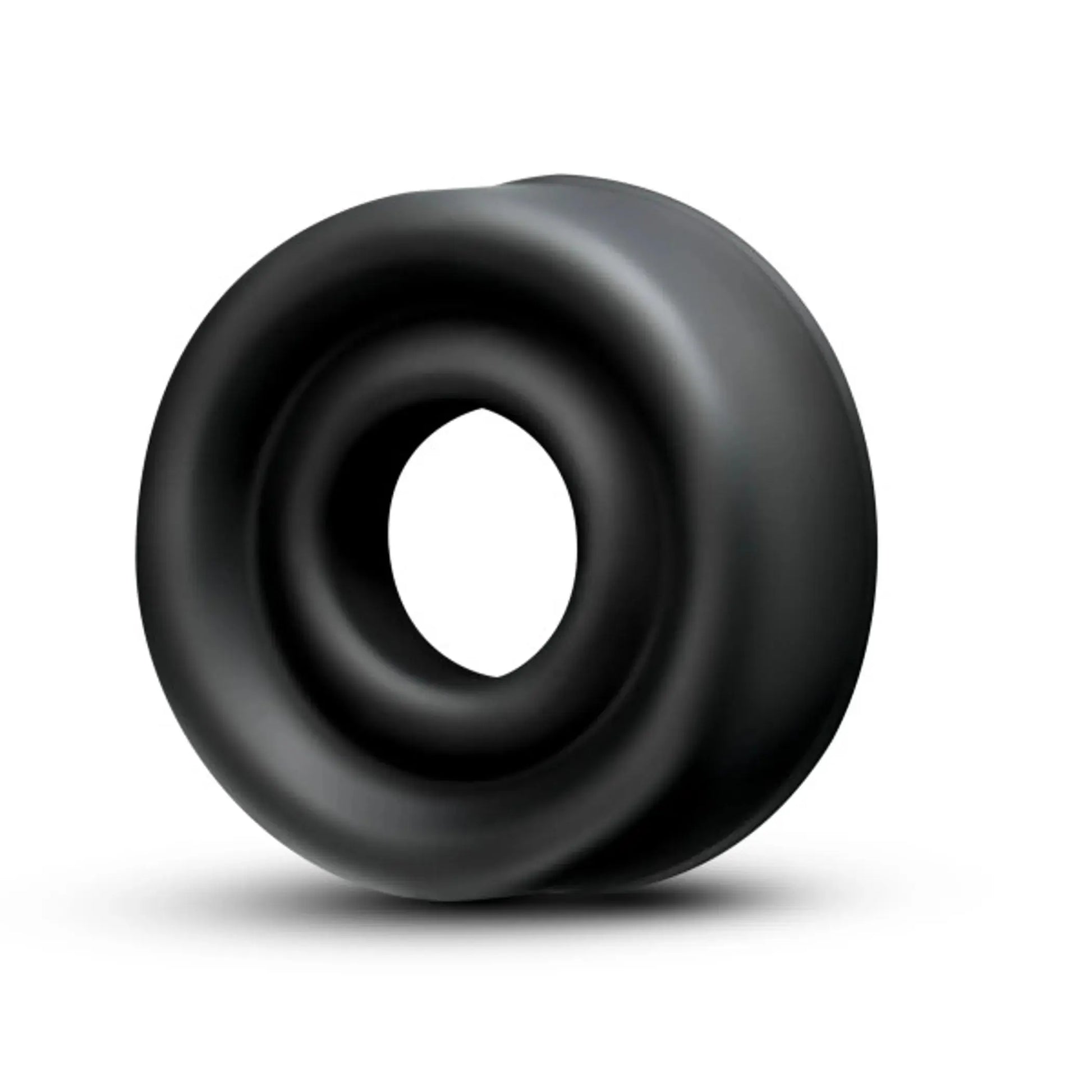 PERFORMANCE SILICONE PUMP SLEEVE MEDIUM BLACK Blush Novelties