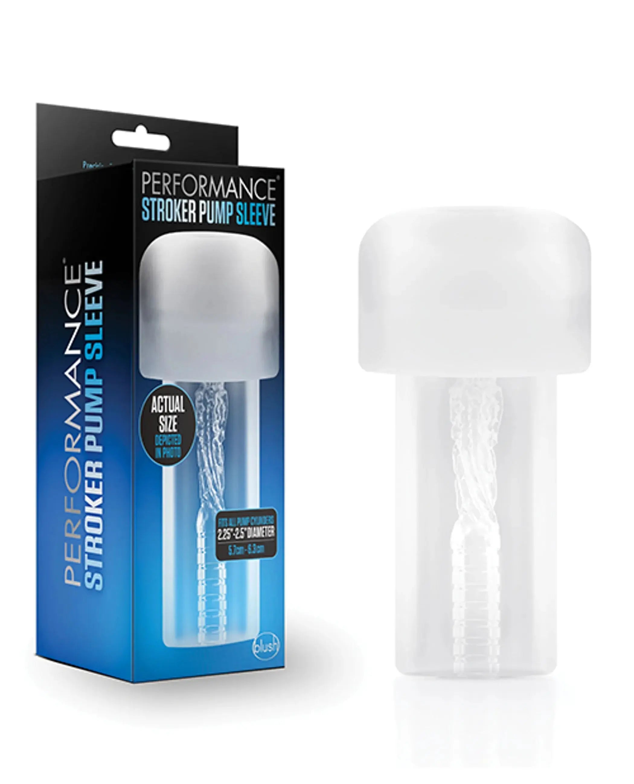 PERFORMANCE STROKER PUMP SLEEVE CLEAR Blush Novelties