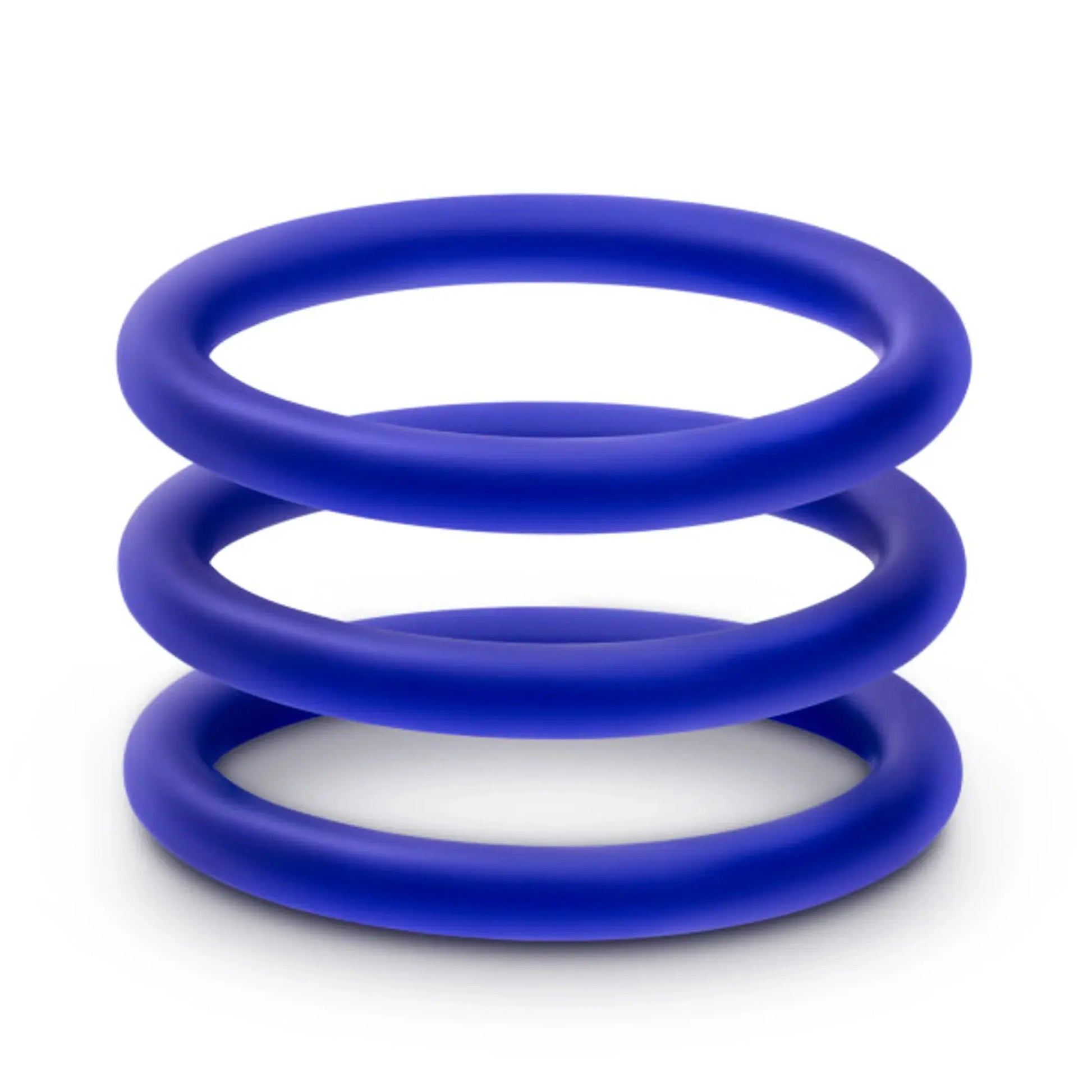 PERFORMANCE VS1 PURE PREMIUM SILICONE COCKRINGS MEDIUM INDIGO Blush Novelties