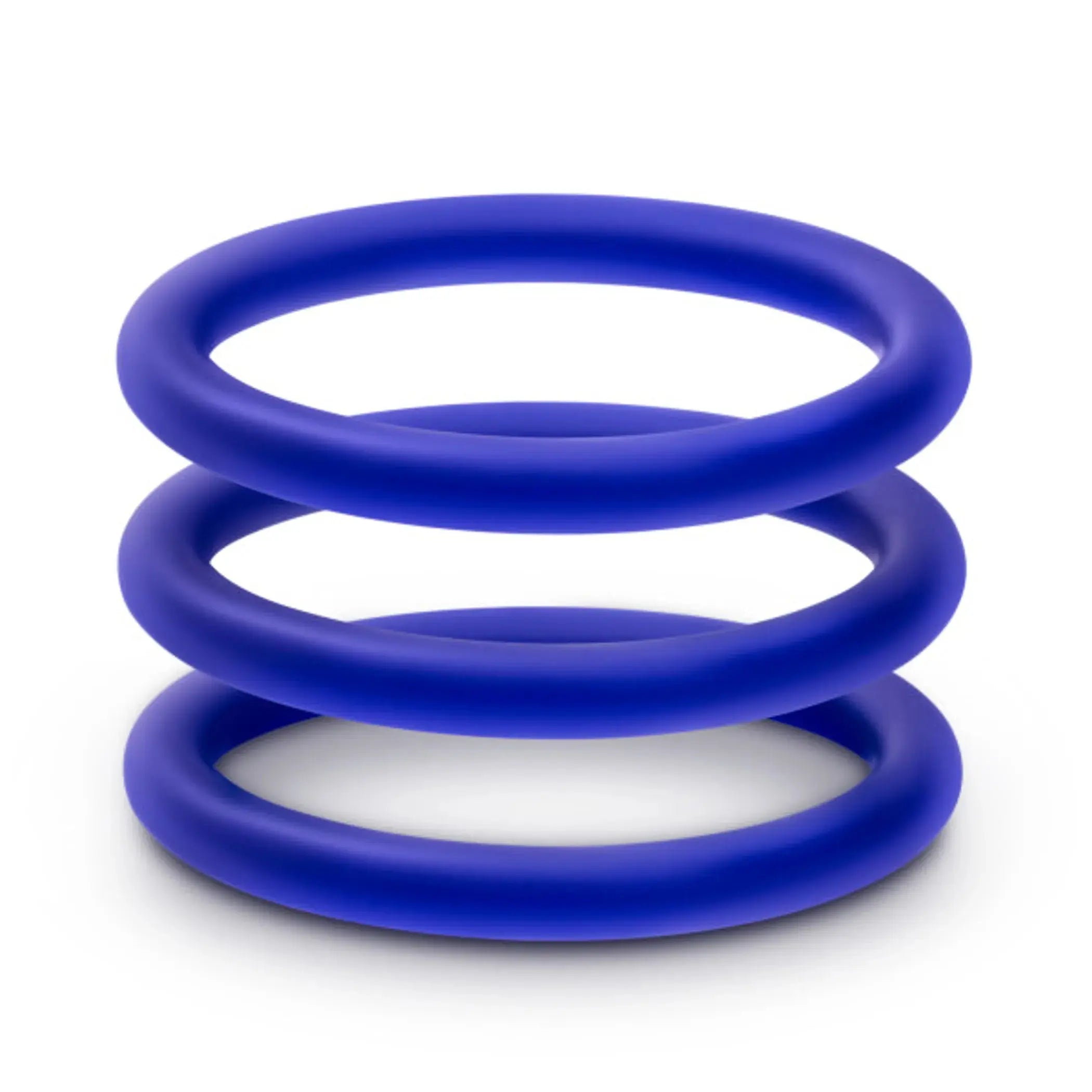 PERFORMANCE VS1 PURE PREMIUM SILICONE COCKRINGS MEDIUM INDIGO Blush Novelties