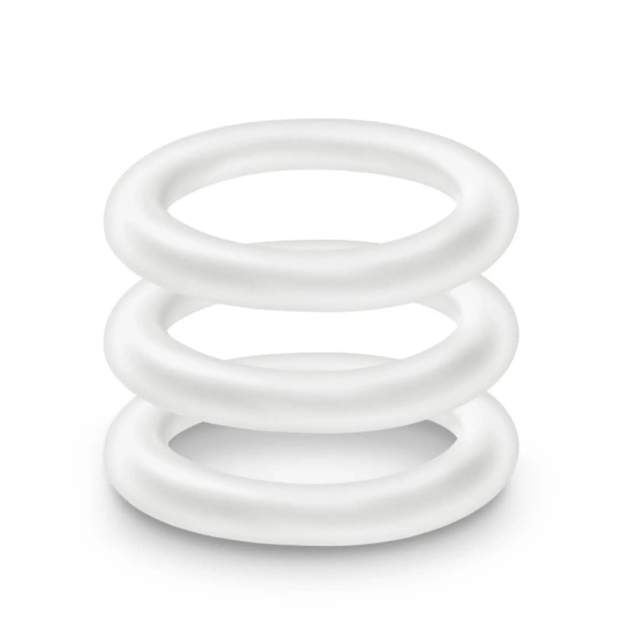 PERFORMANCE VS2 PURE PREMIUM SILICONE COCKRINGS SMALL WHITE Blush Novelties