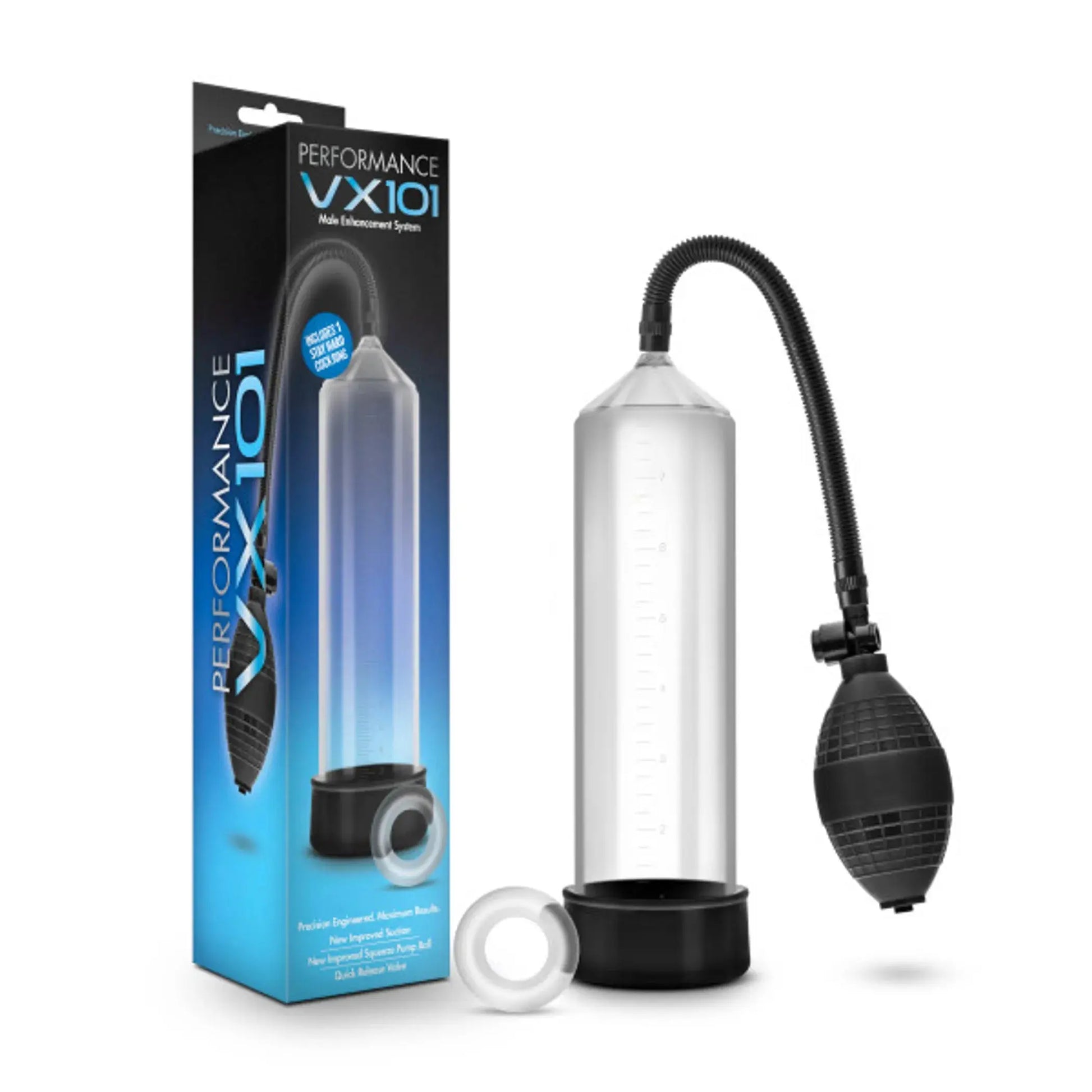 PERFORMANCE VX101 ENHANCEMENT PUMP CLEAR Blush Novelties