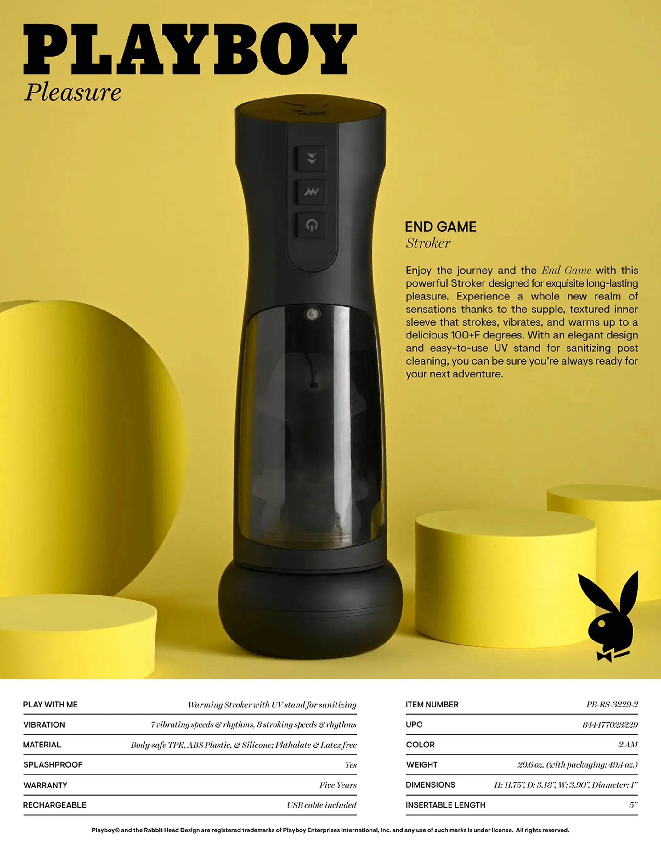 PLAYBOY END GAME Evolved Novelties
