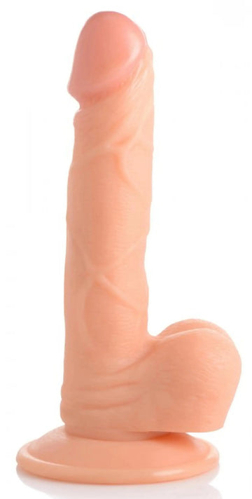 POP 6.5IN DILDO W/ BALLS LIGHT XR Brands