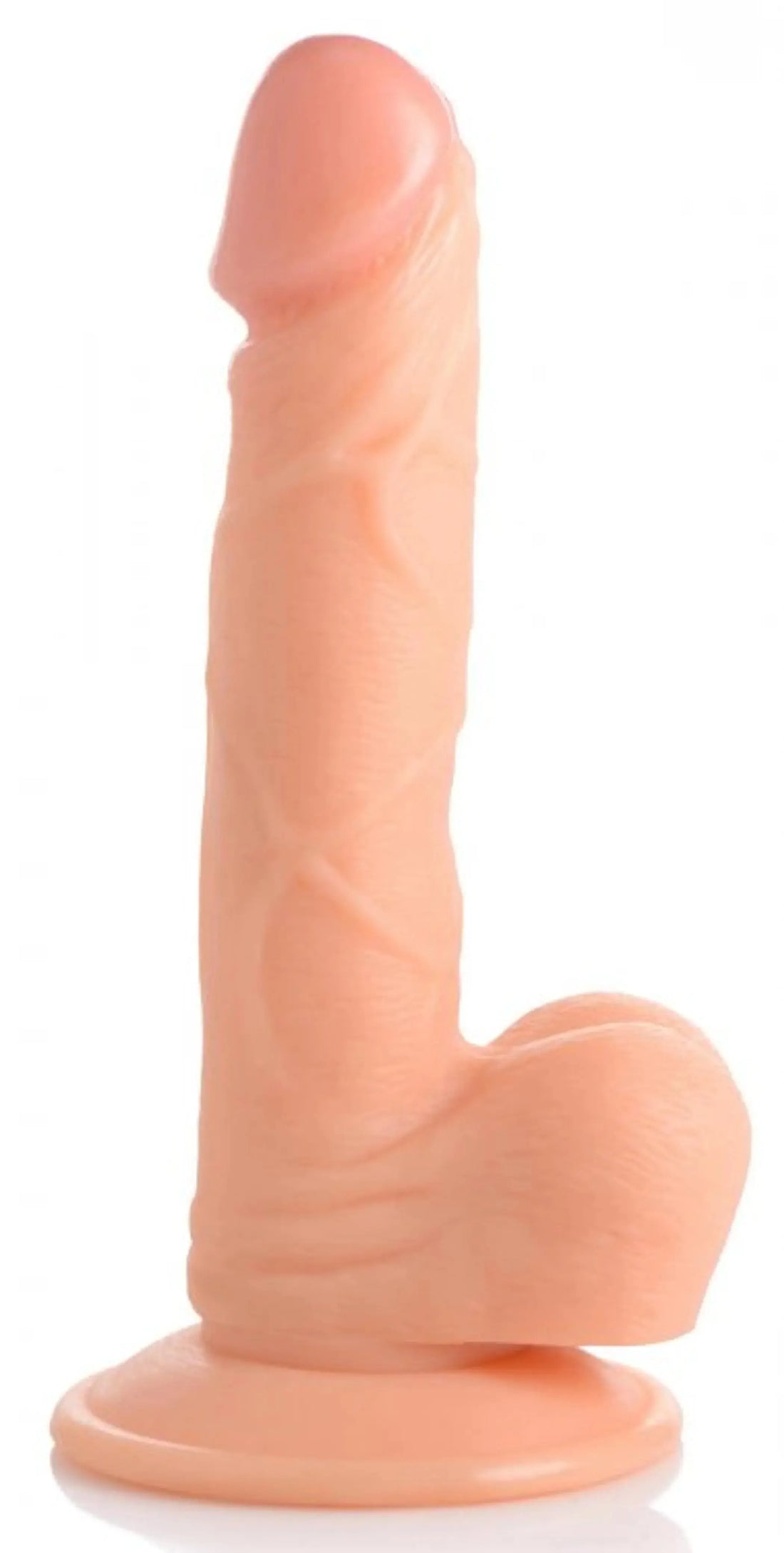 POP 6.5IN DILDO W/ BALLS LIGHT XR Brands