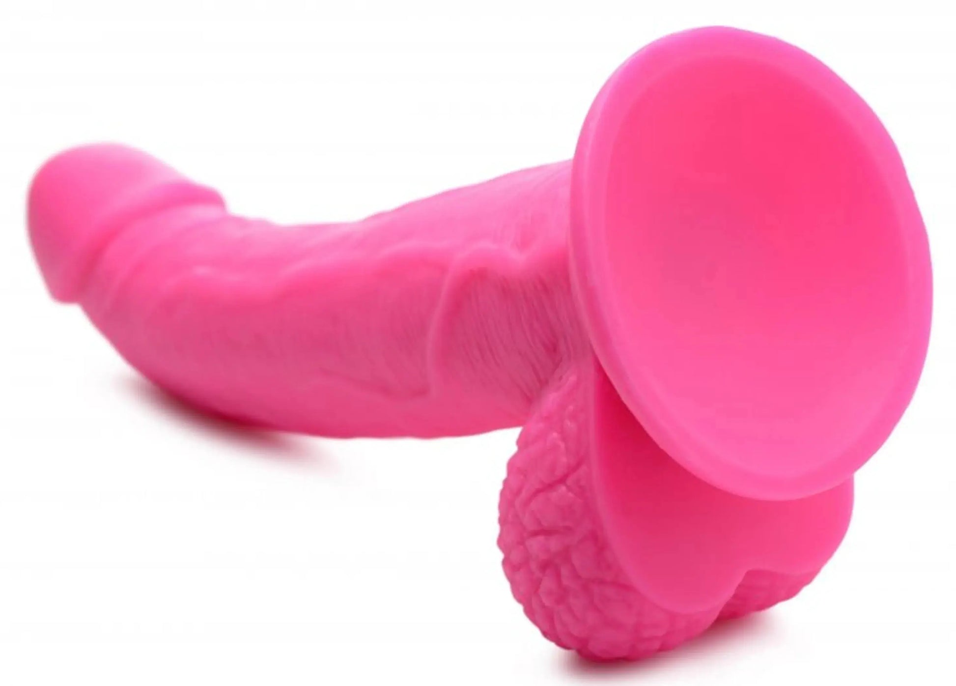 POP 7.5IN DILDO W/ BALLS PINK XR Brands
